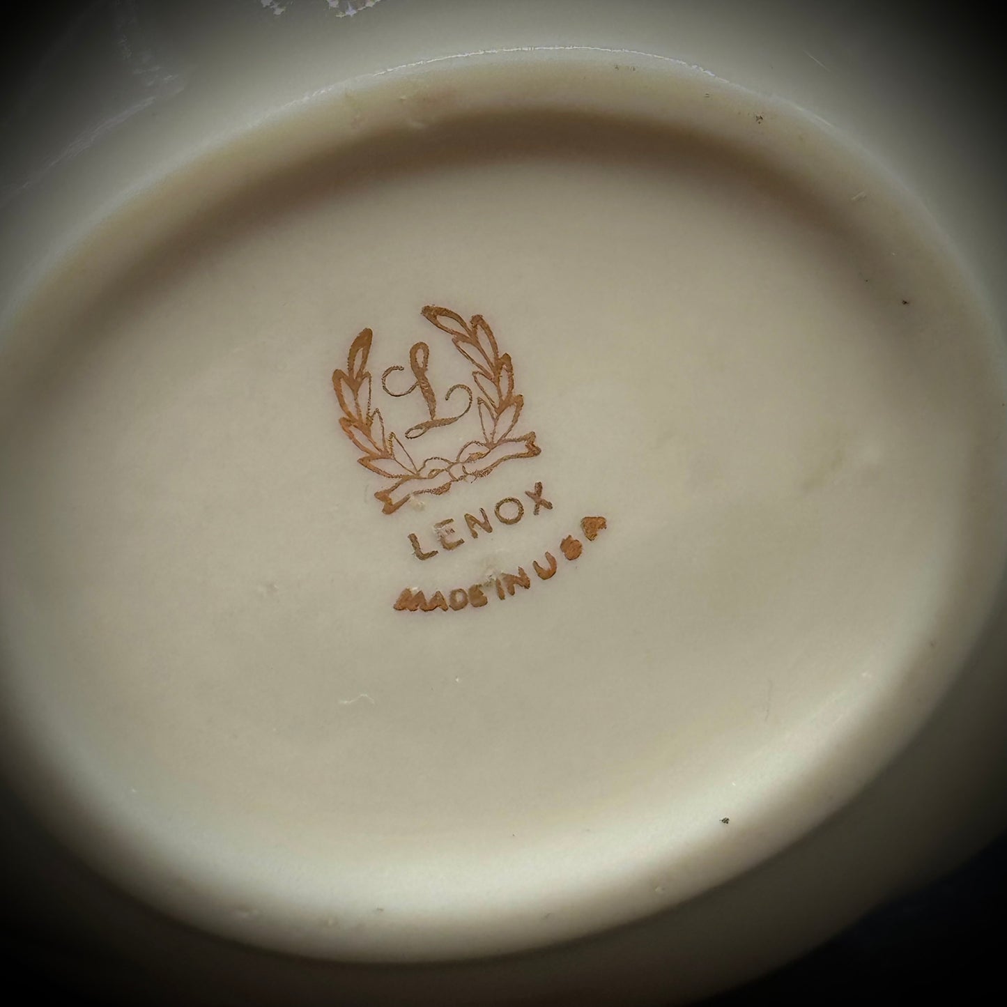 Vintage Lenox Colonial Sugar Bowl