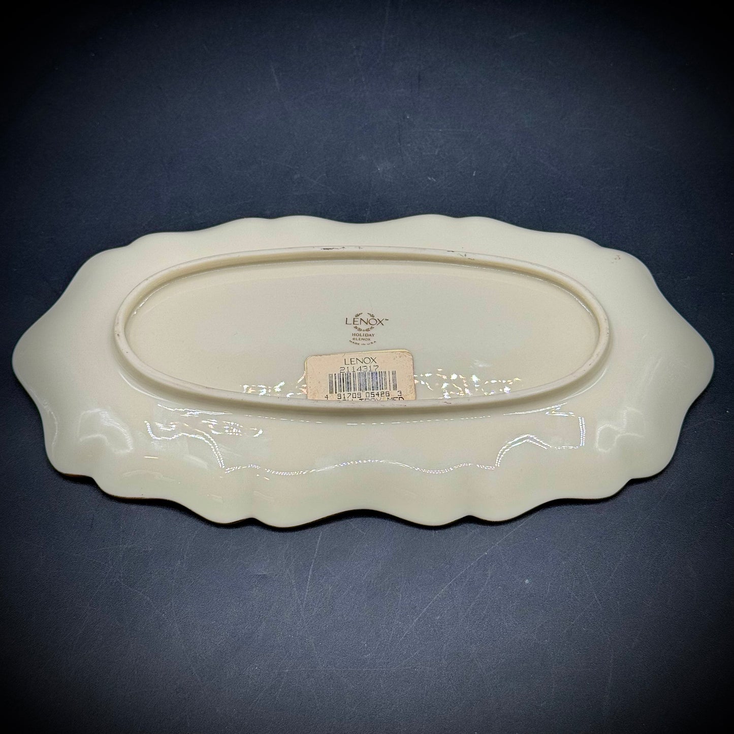 Lenox Holiday Pattern Serving Dish