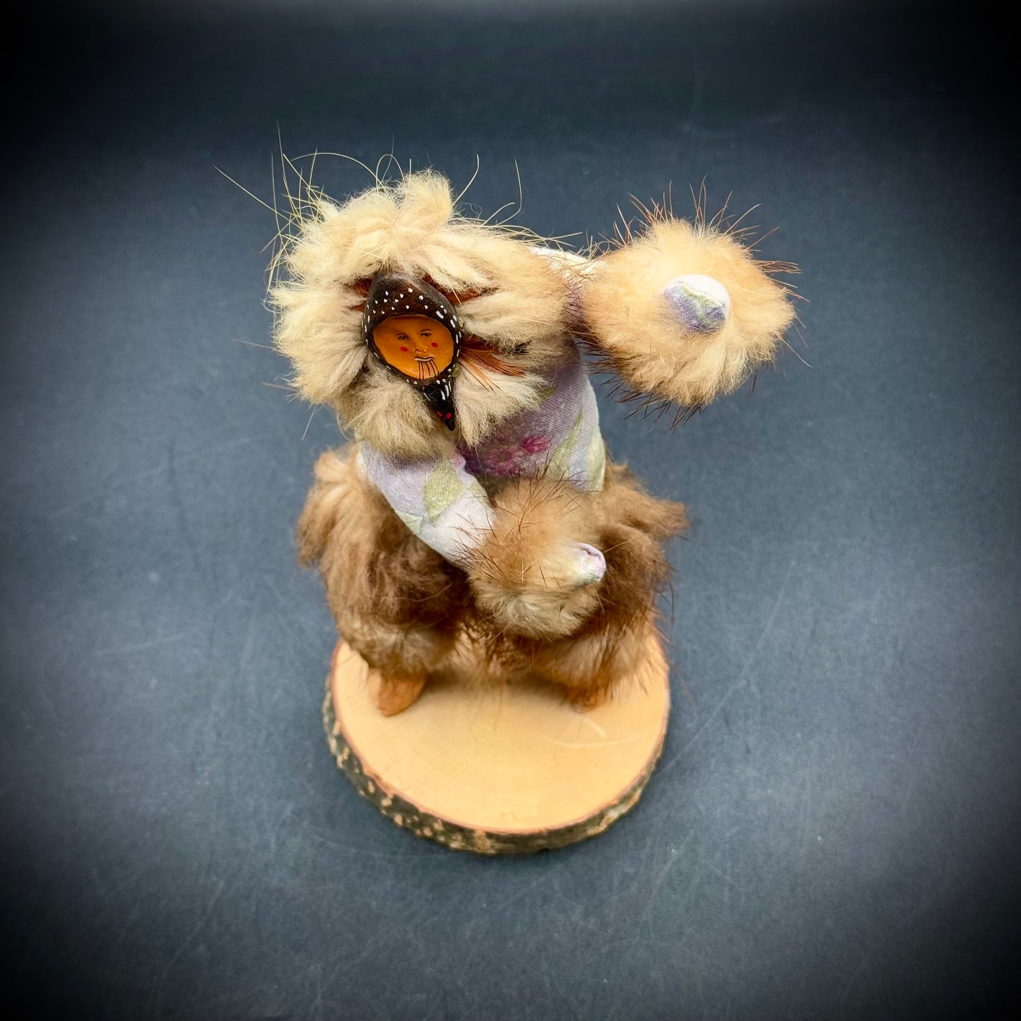 Vintage Carol Muth Alaskan Inuit Figure Signed on Base