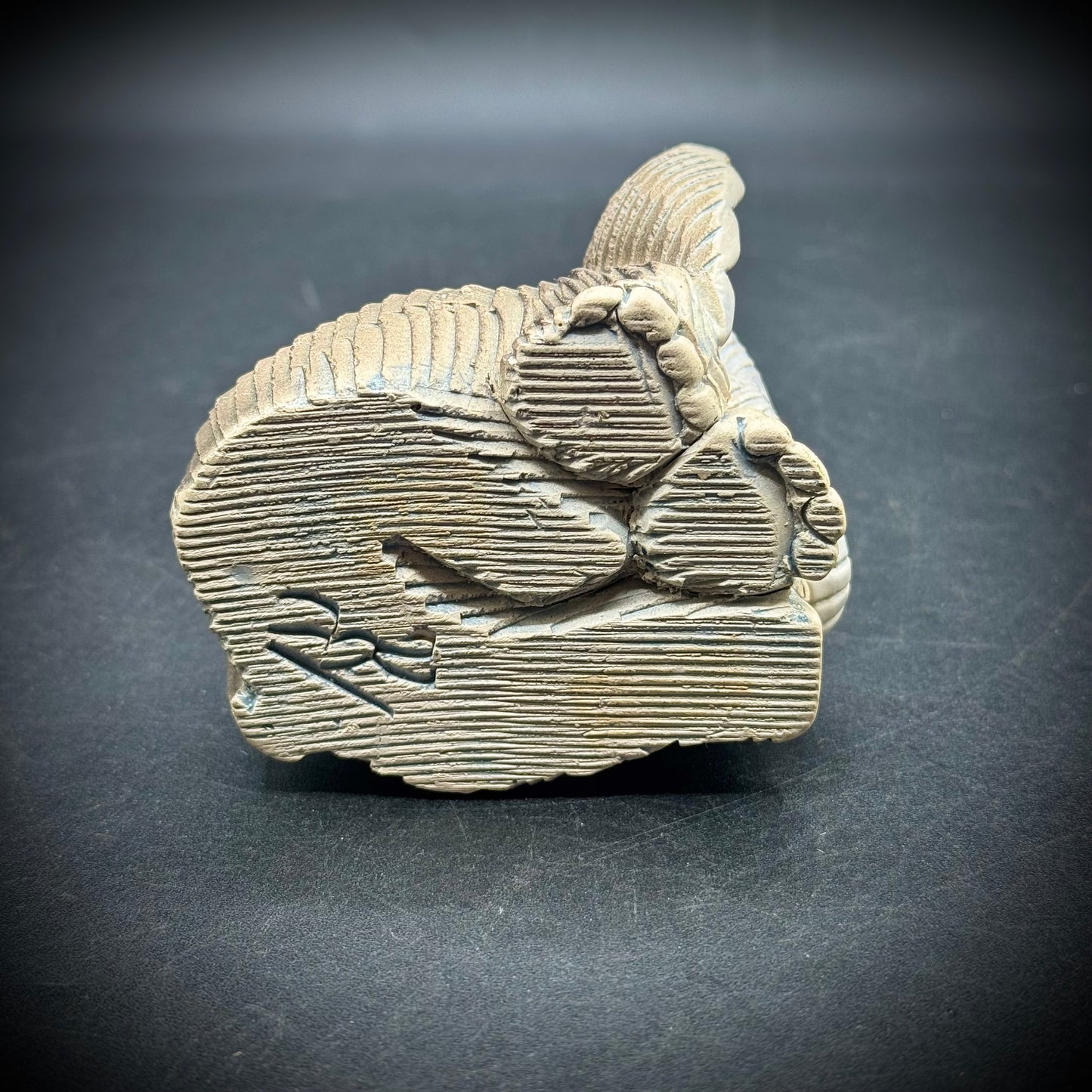 Rare Vintage Signed Artesania Rinconada Elephant Figurine