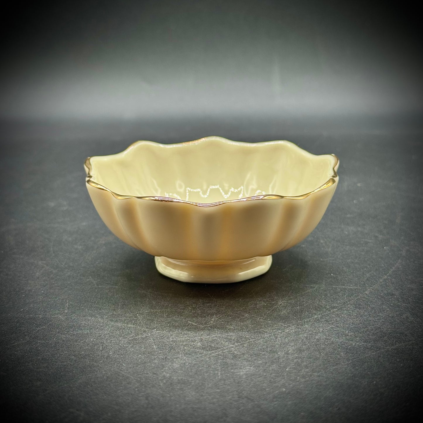 Small Lenox Scalloped Trinket Dish