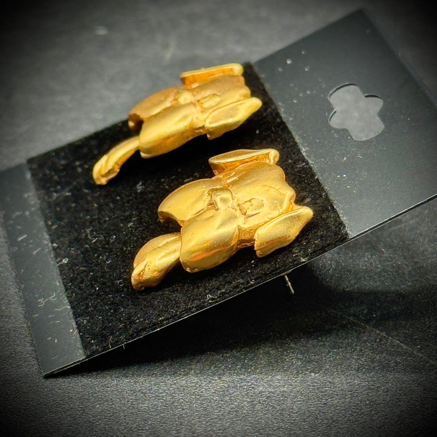 Articulating English Bulldog Earrings