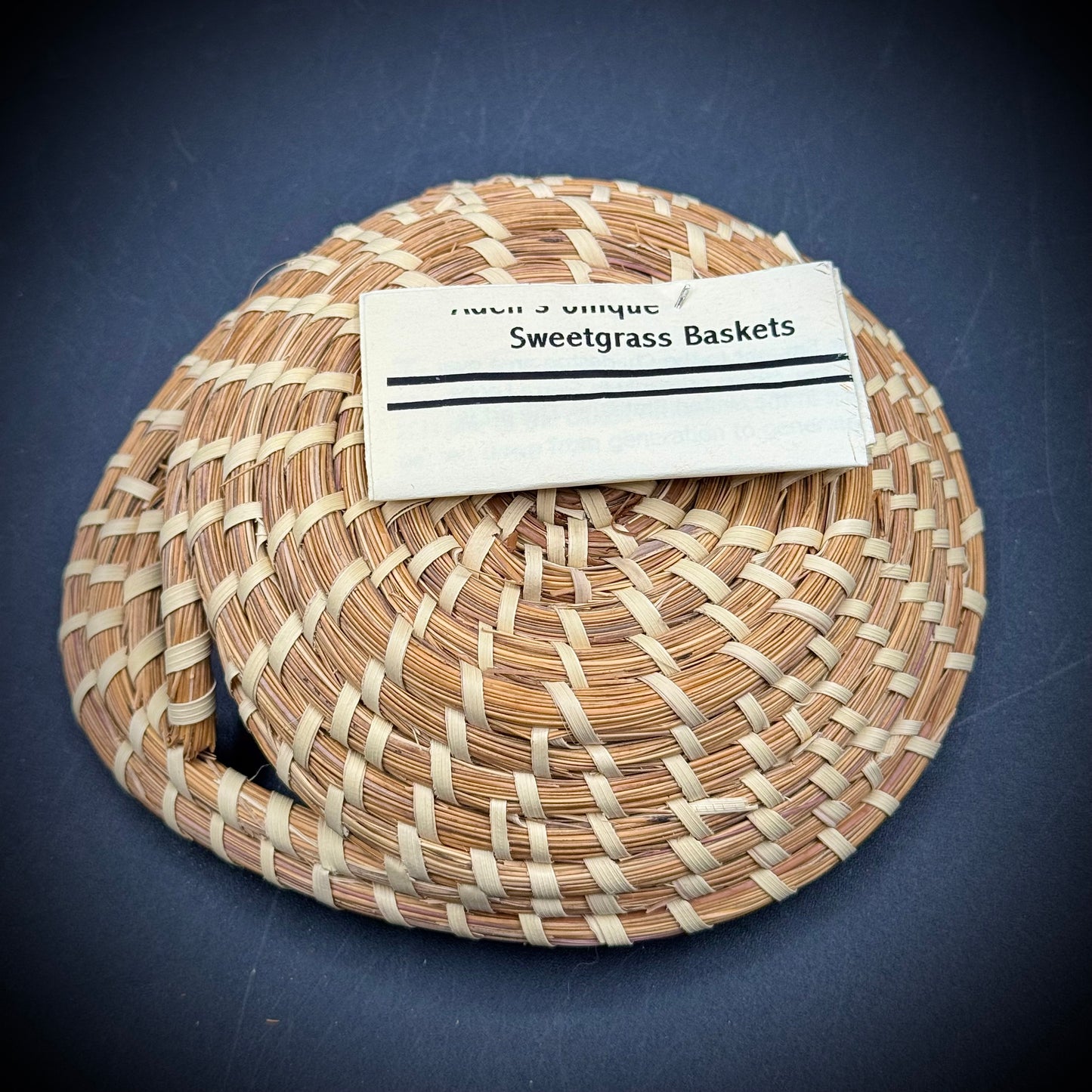 Hand Woven Charleston Sweetgrass Basket