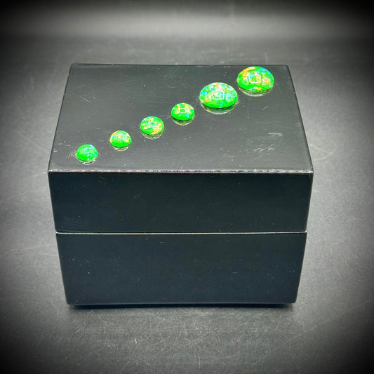 Jonathan Adler Lidded Box with Glowing Bead Accents