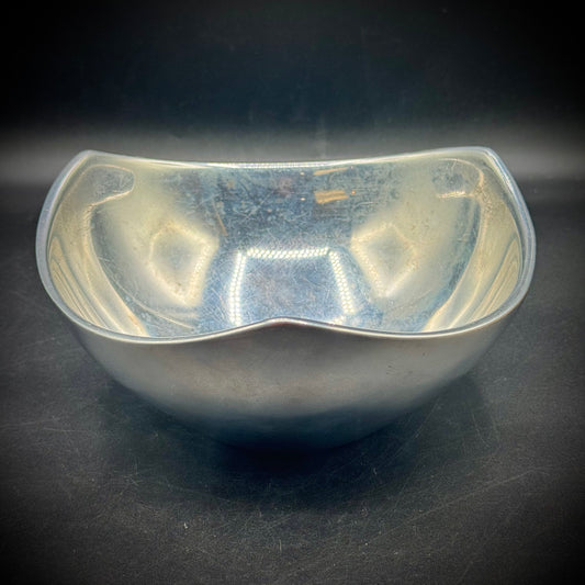 Nambe Metal Tri-Foil 1967 Design Bowl