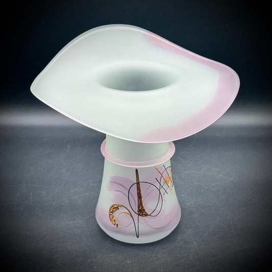 Vintage Romanian Applied Glass Jack in The Pulpit