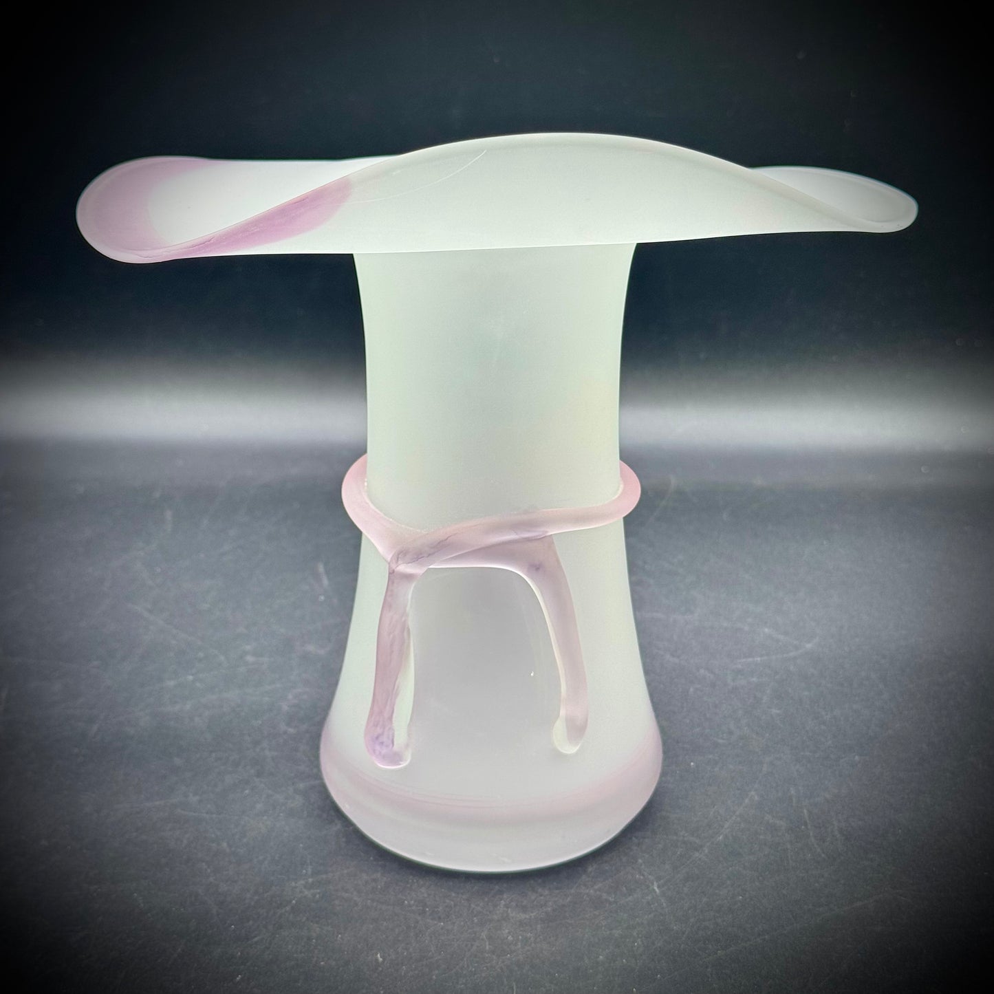 Vintage Romanian Applied Glass Jack in The Pulpit