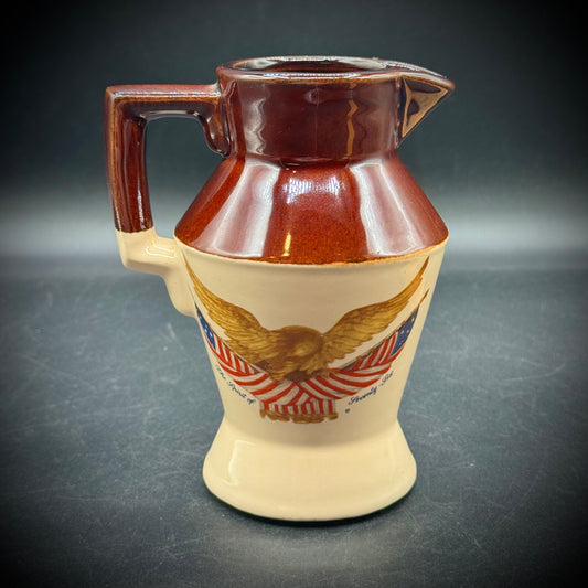 Vintage McCoy Pottery American Eagle Pitcher
