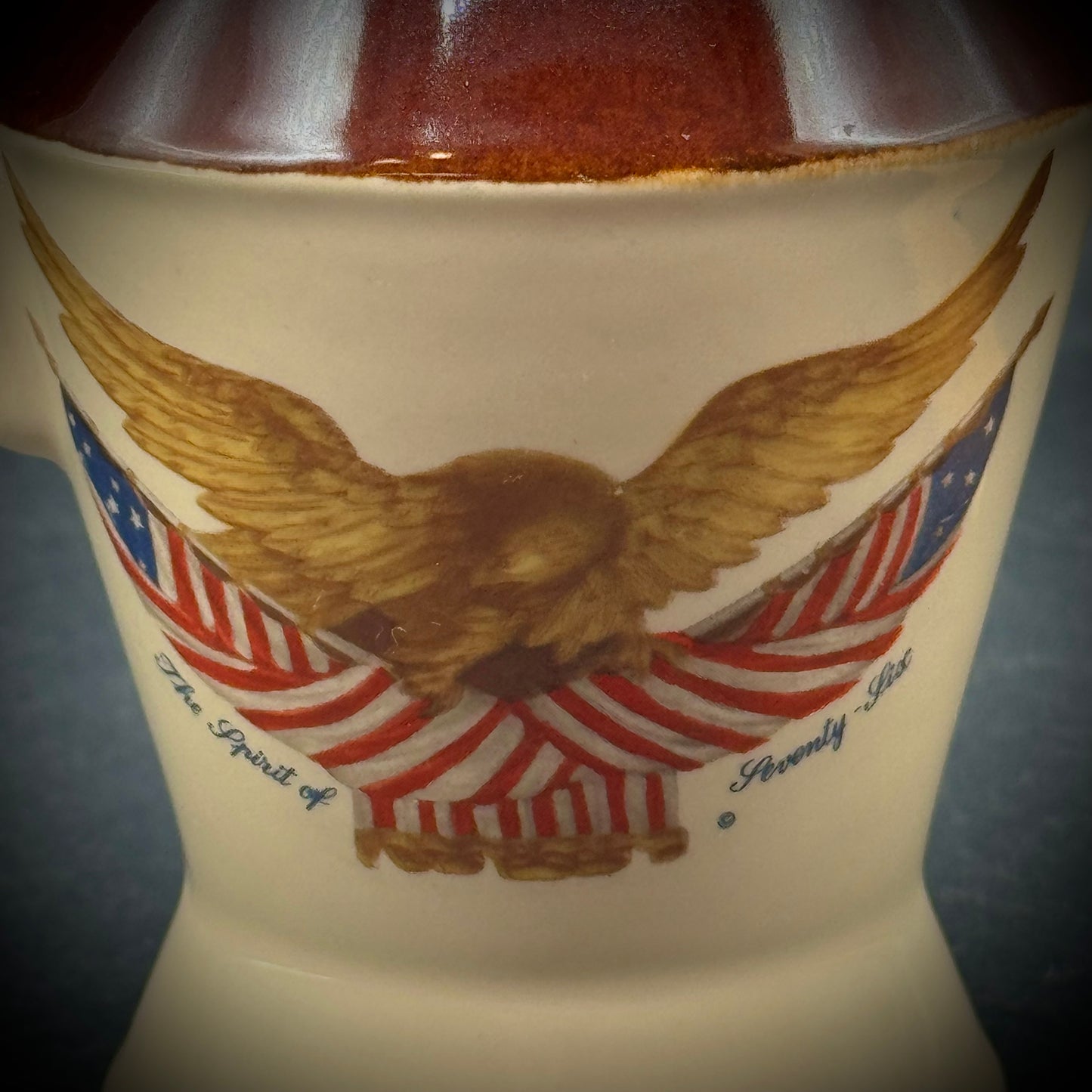 Vintage McCoy Pottery American Eagle Pitcher