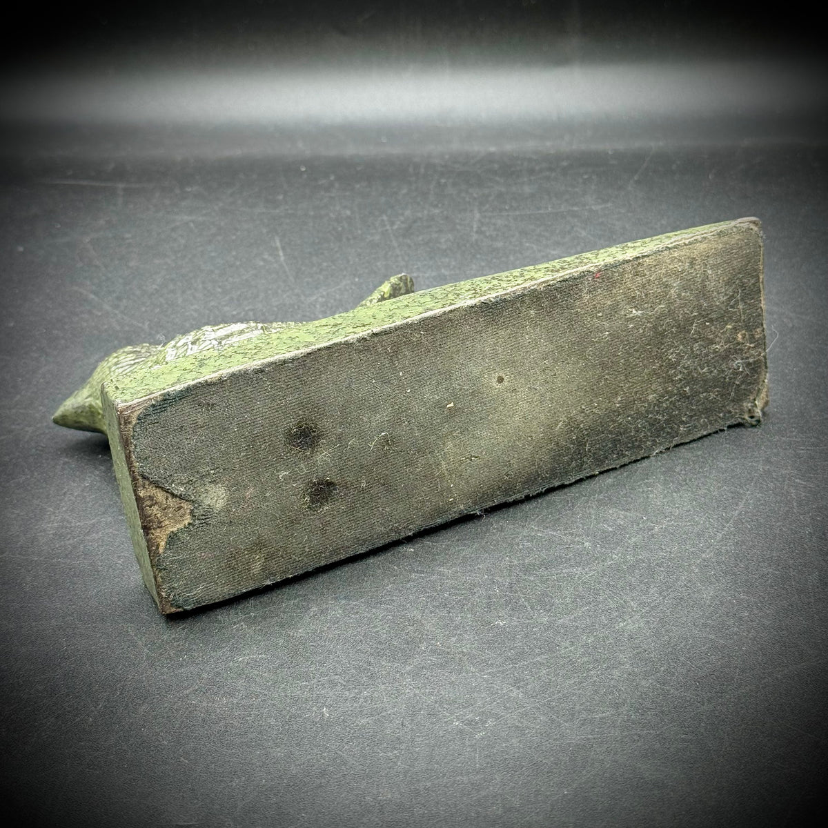 Vintage Cast Iron Bird Motif Door Stop
