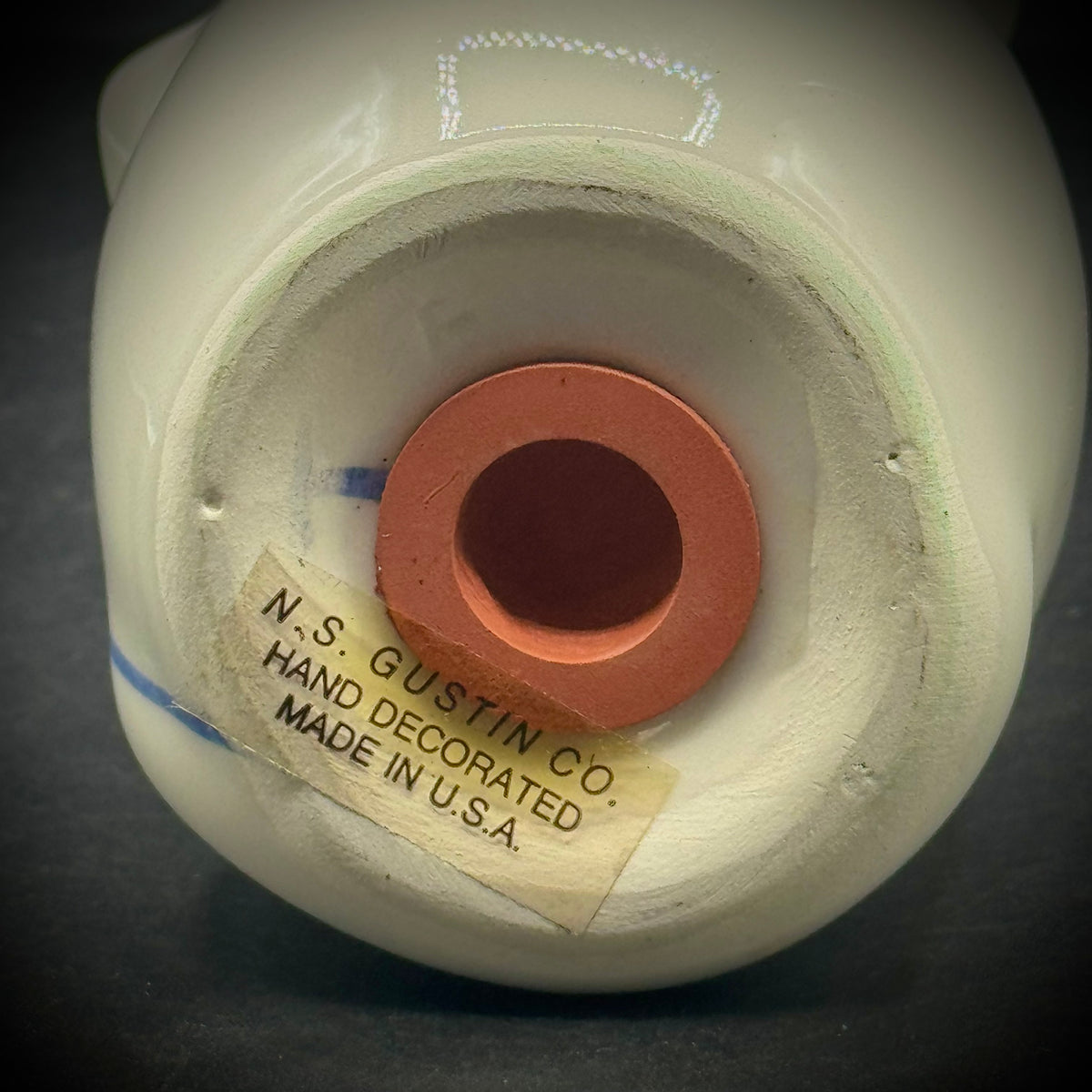Adorable N.S. Gustin Hand Decorated Mouse Shaker