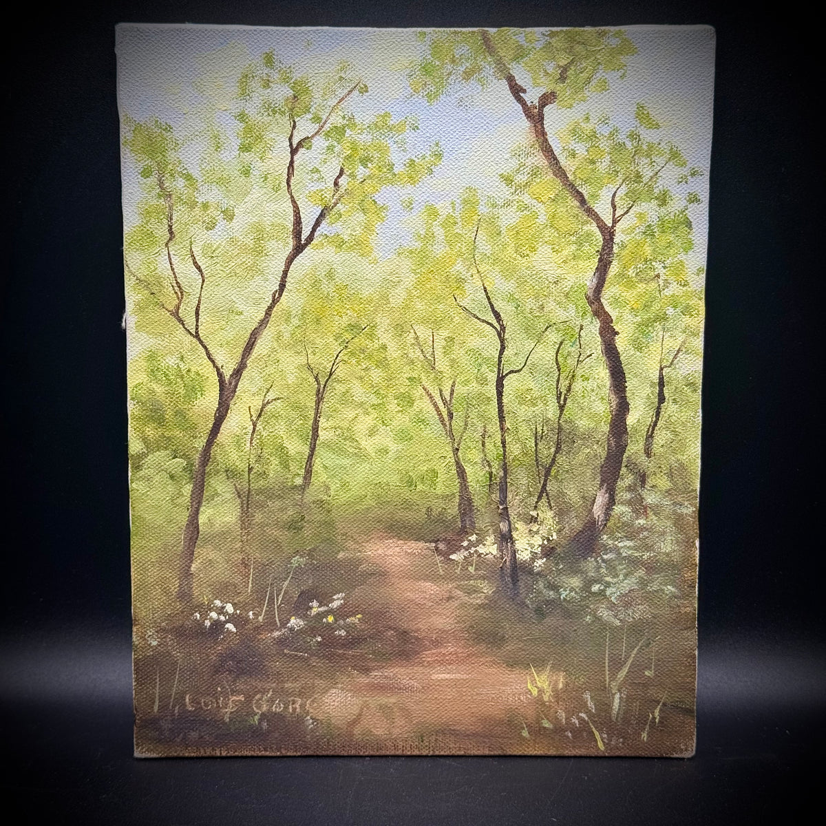 Beautiful Artist Signed Original Oil on Canvas Painting