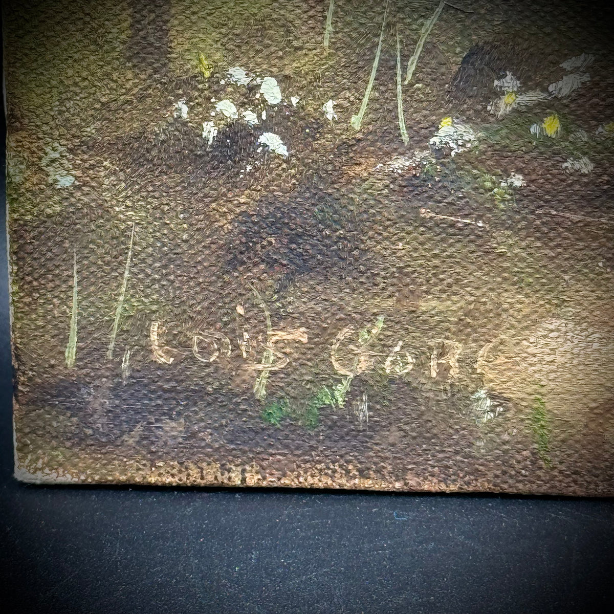 Beautiful Artist Signed Original Oil on Canvas Painting