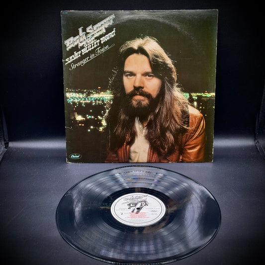 Vintage Bob Seeger "Stranger In Town" Vinyl Record