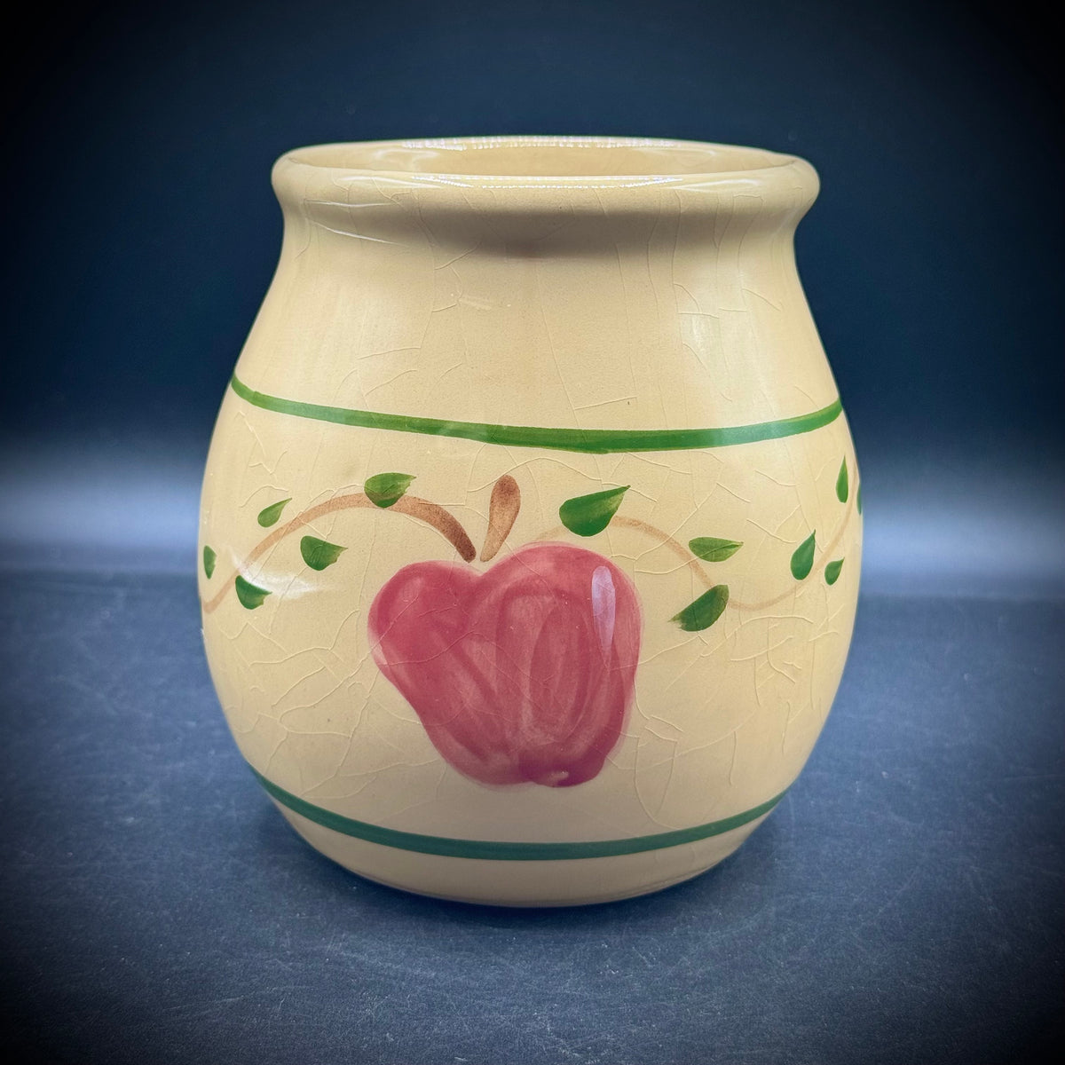 Vintage 1998 Alpine Pottery Roseville, Ohio Crock