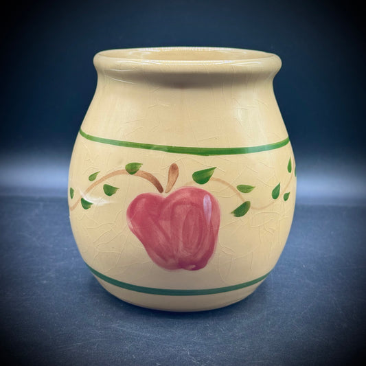 Vintage 1998 Alpine Pottery Roseville, Ohio Crock