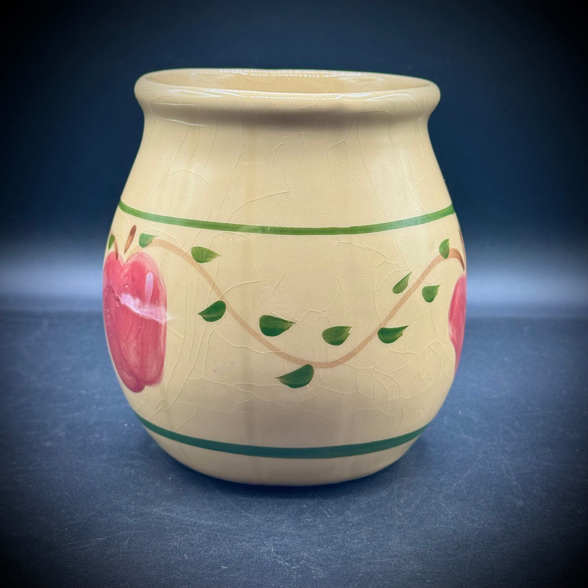 Vintage 1998 Alpine Pottery Roseville, Ohio Crock