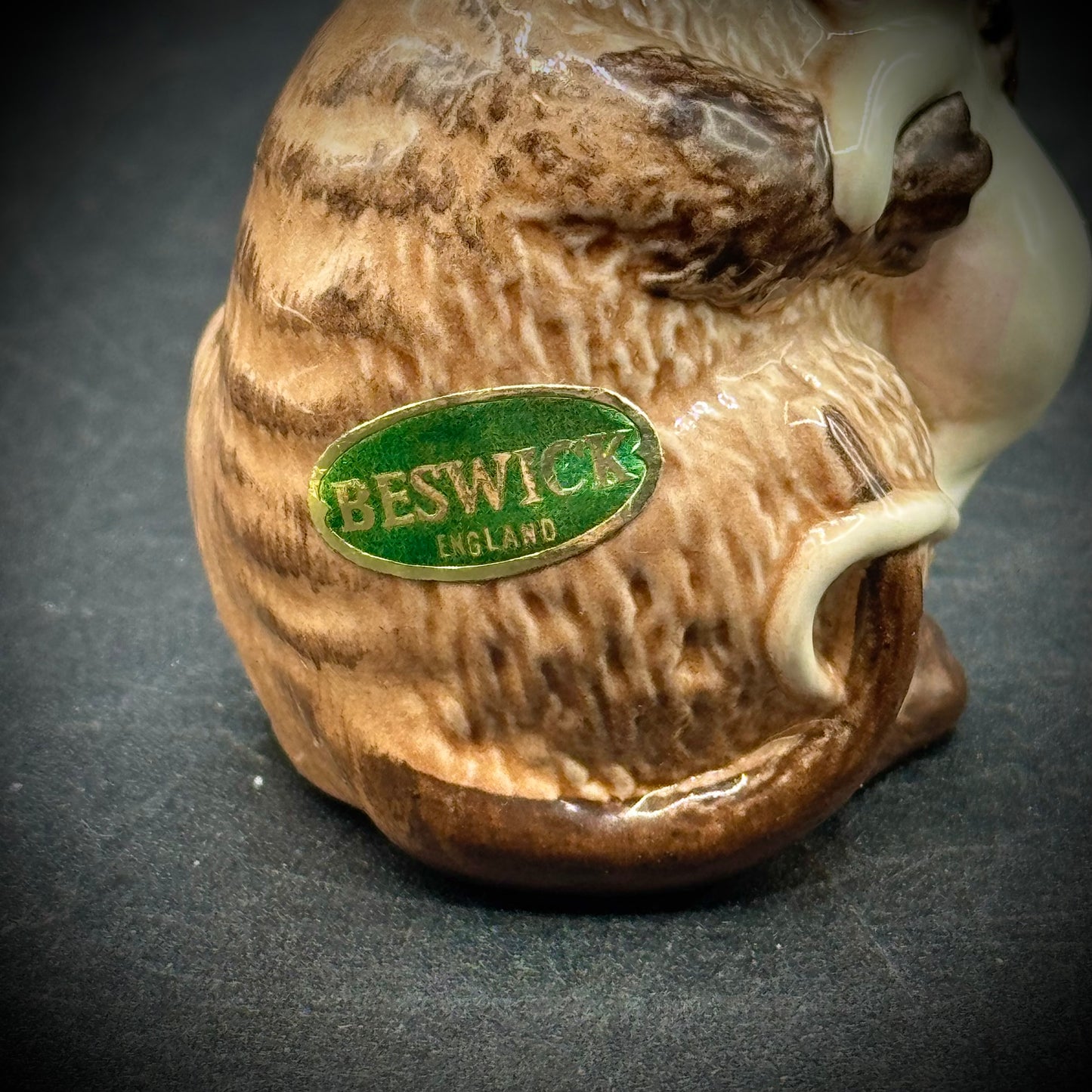 Vintage Beswick England Happy Cat & Mouse Figurine