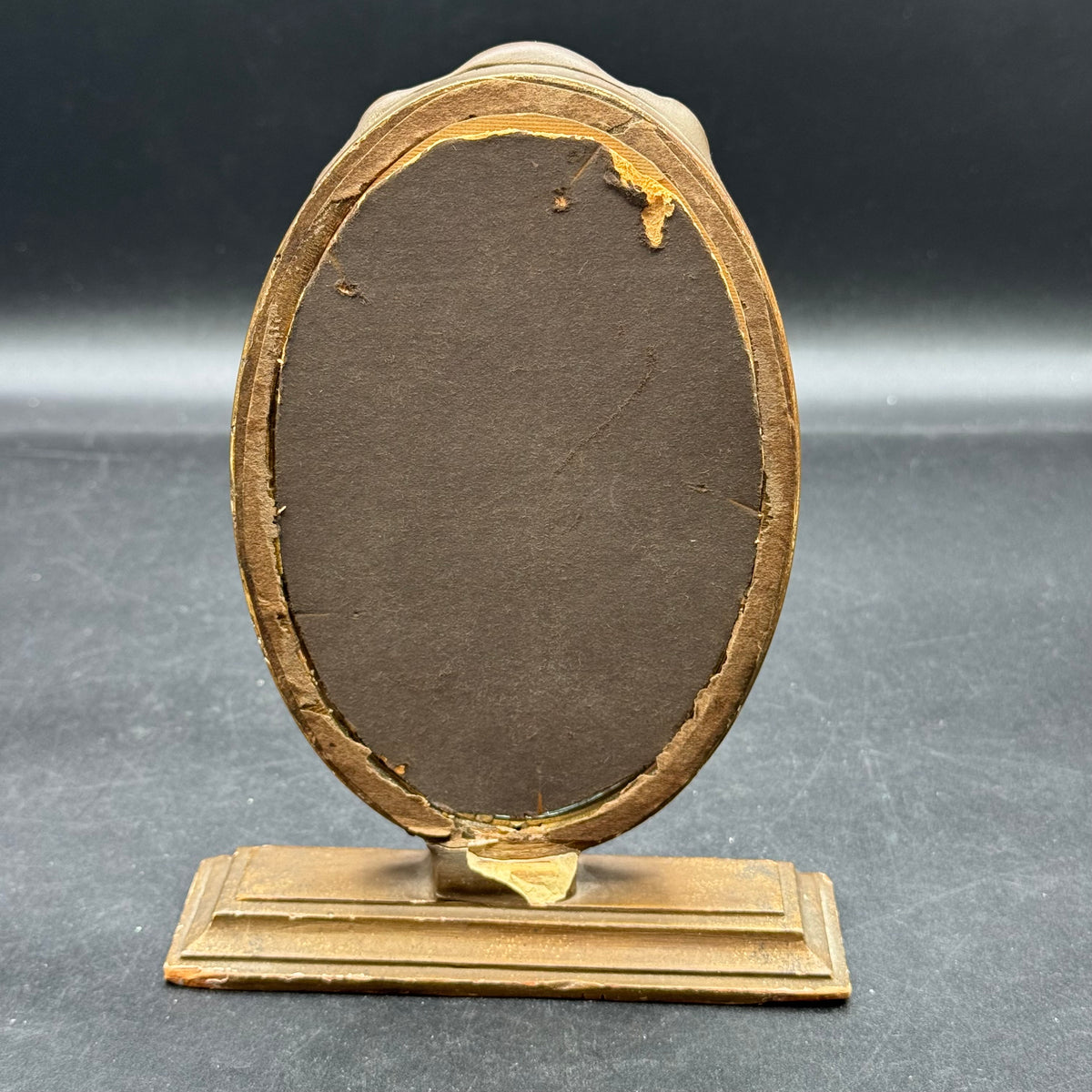Antique Wood Frame with Glass ~As Found~