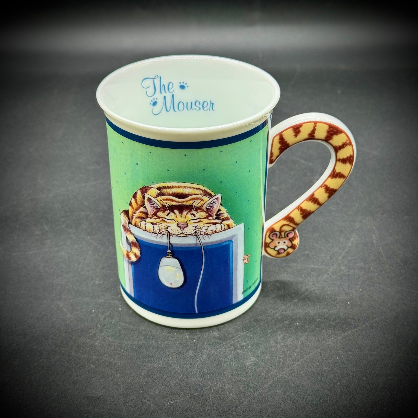Vintage Gary Patterson Danbury Mint Mug "The Mouser"
