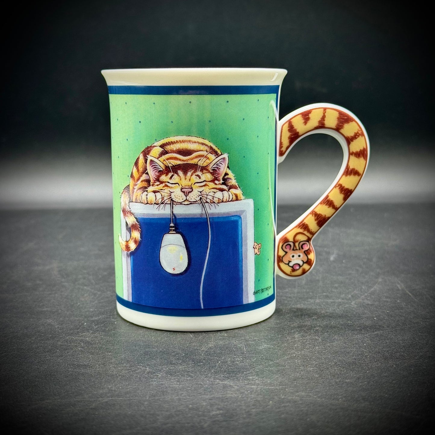 Vintage Gary Patterson Danbury Mint Mug "The Mouser"