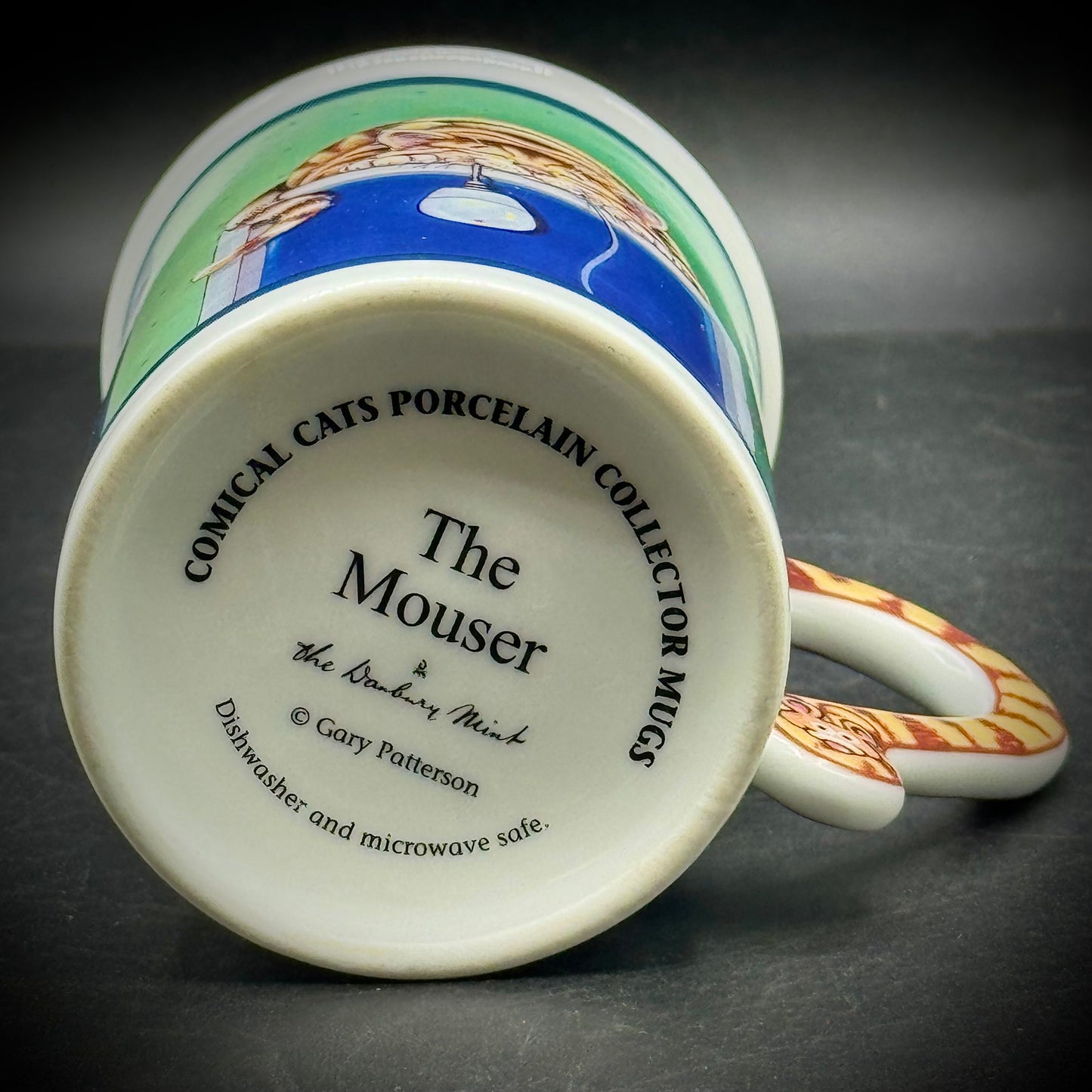 Vintage Gary Patterson Danbury Mint Mug "The Mouser"