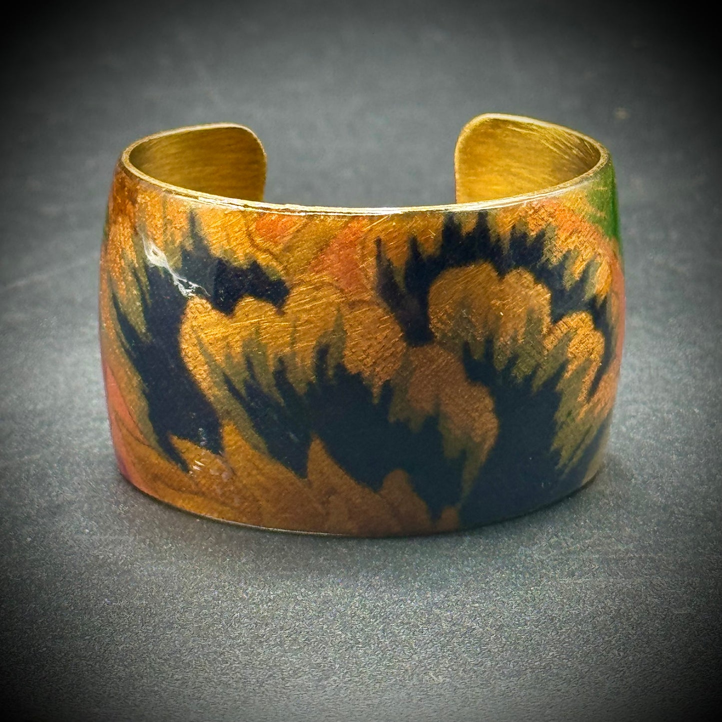 Enamel Cuff Bracelet