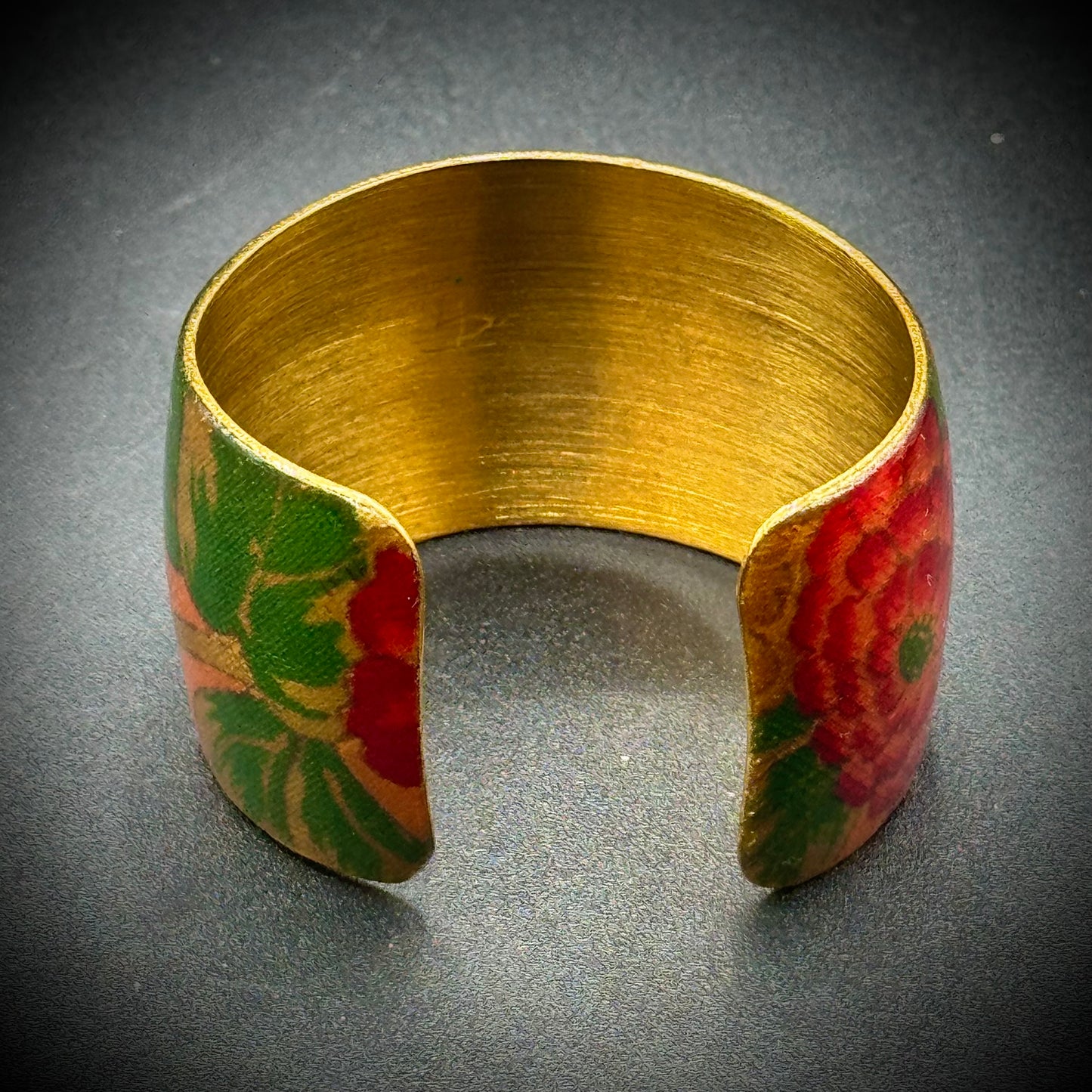 Enamel Cuff Bracelet