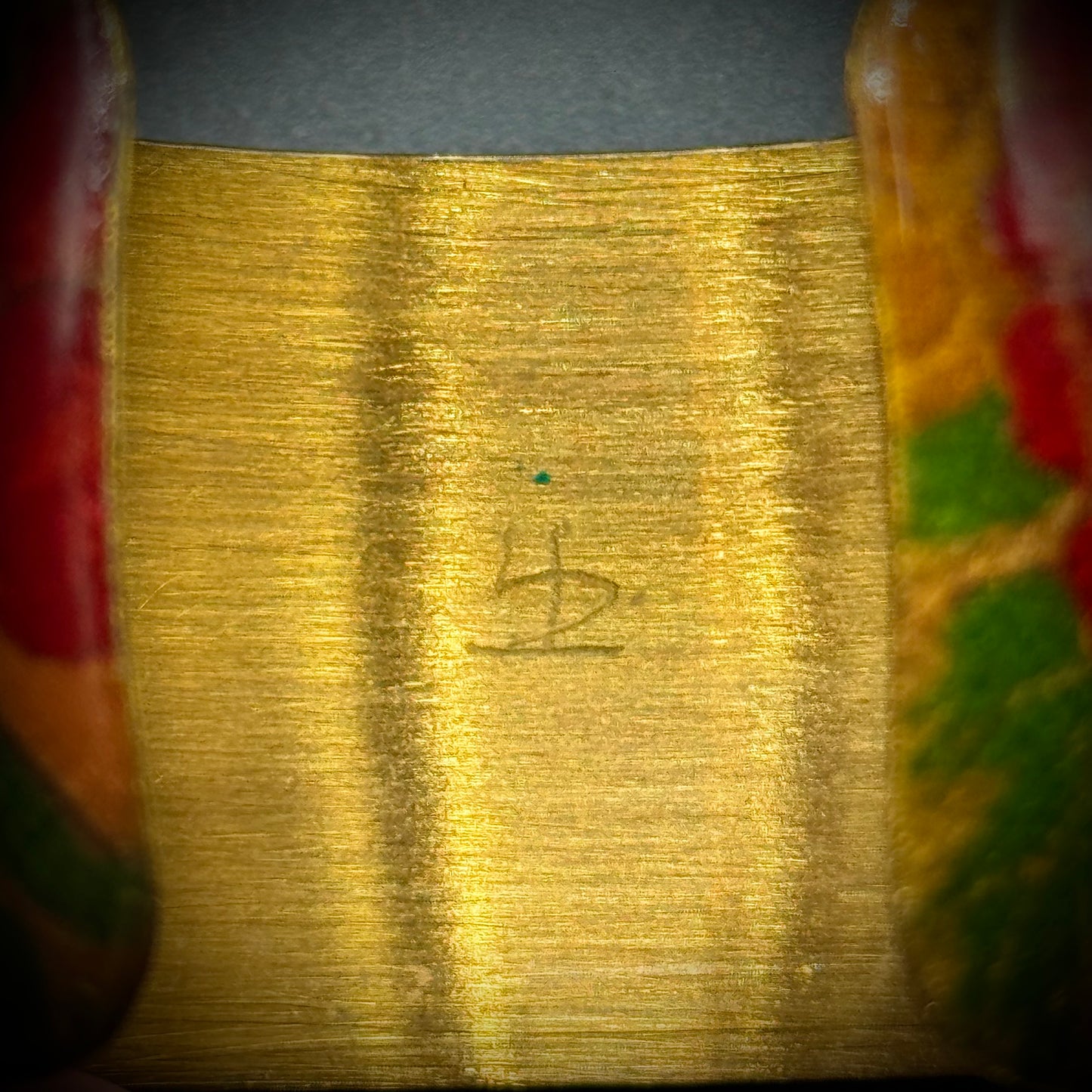 Enamel Cuff Bracelet