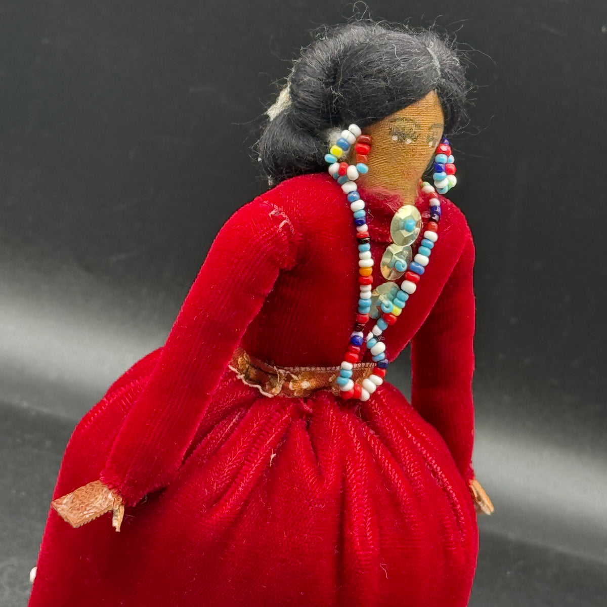 Vintage Navajo Native American Woman Pin Cushion