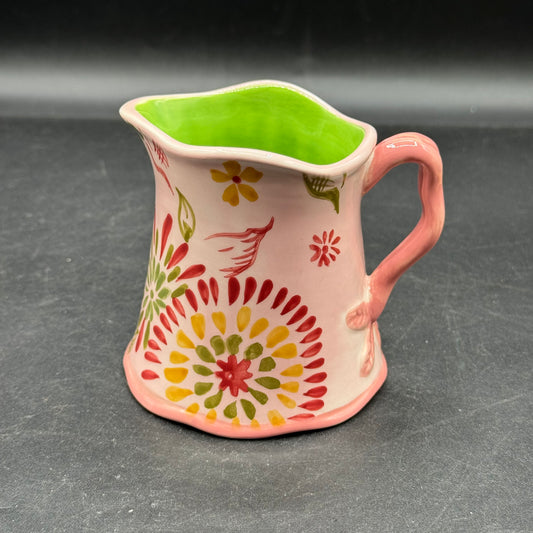 Tracy Porter Whimsical Creamer with Green Interior
