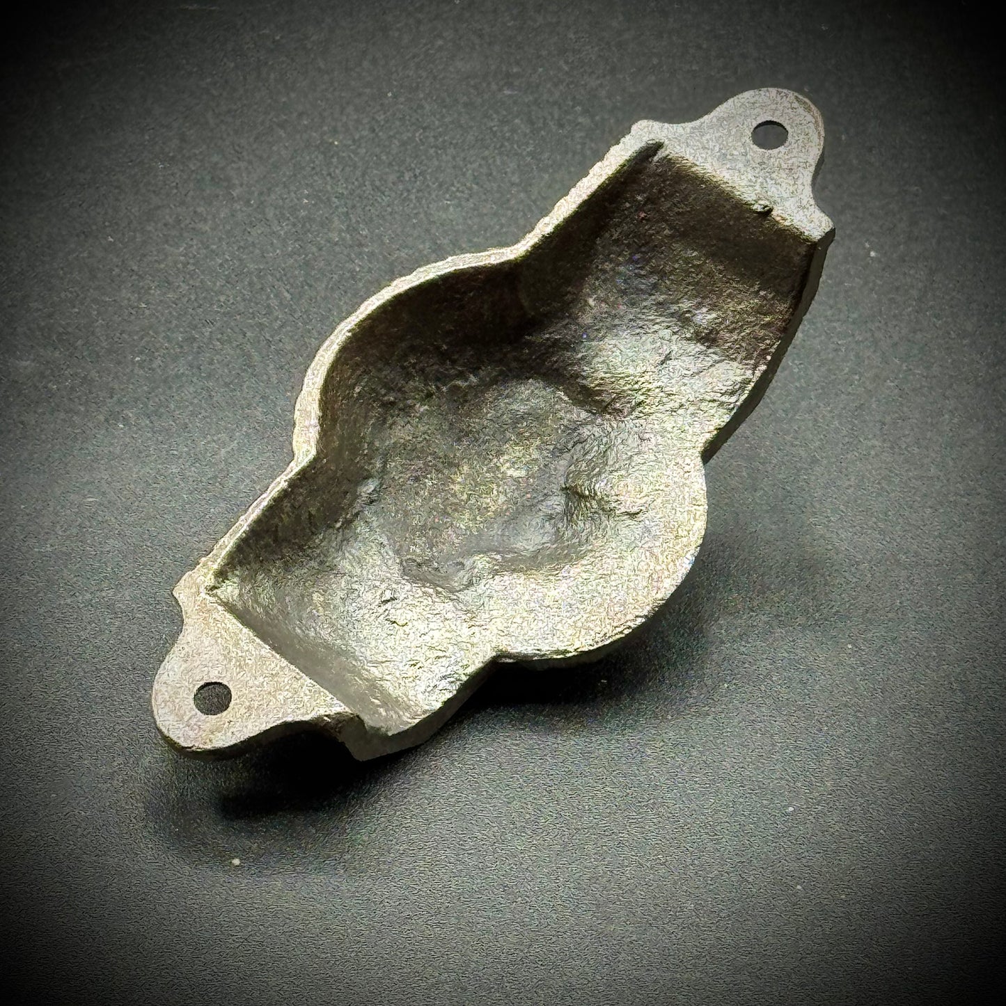 Vintage Set of 6 Cast Iron Dog Motif Drawer Pulls