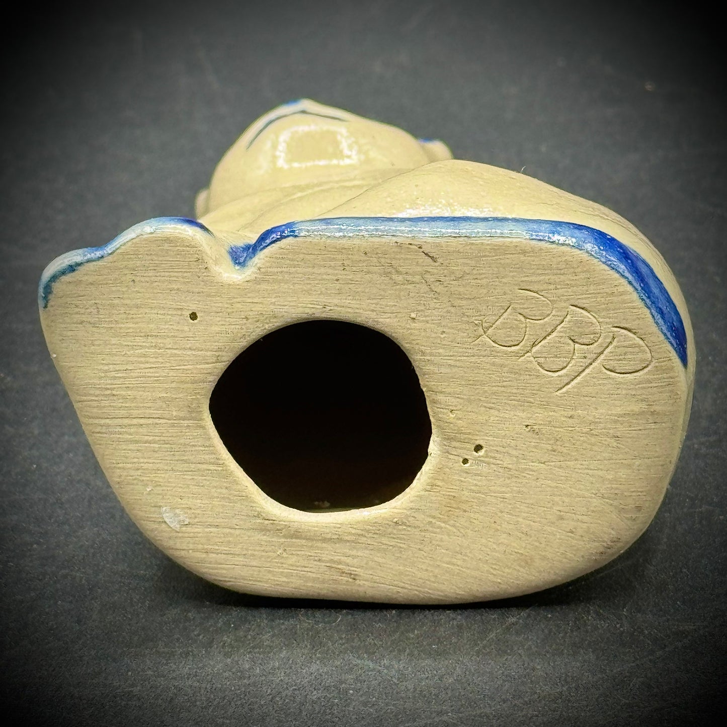 Vintage Beaumont Brothers Pottery Salt Glaze Cat