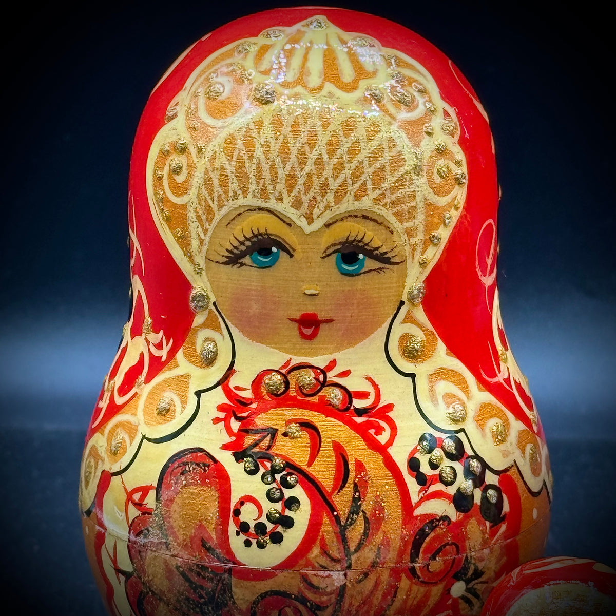 Hand Painted Artist Signed 7-Tier Matryoshka Doll Set