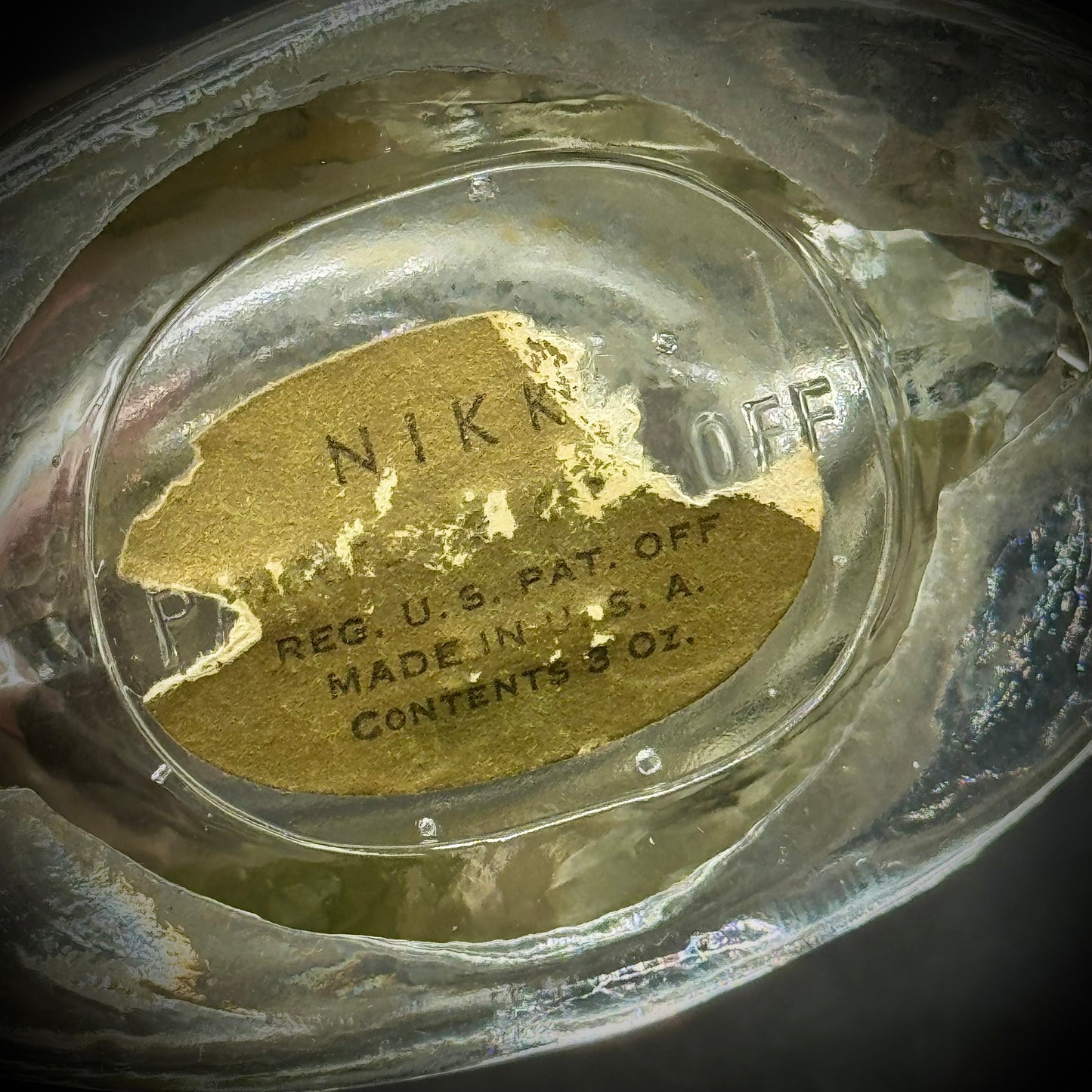 Vintage Ornate Nikki Orloff Perfume Bottle