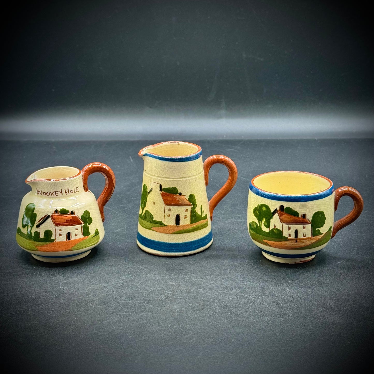 Three Vintage Examples of Torquay Pottery from England