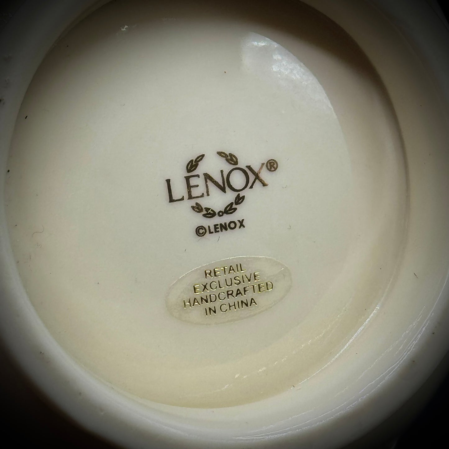 Lenox Canterbury Pattern Square Bowl