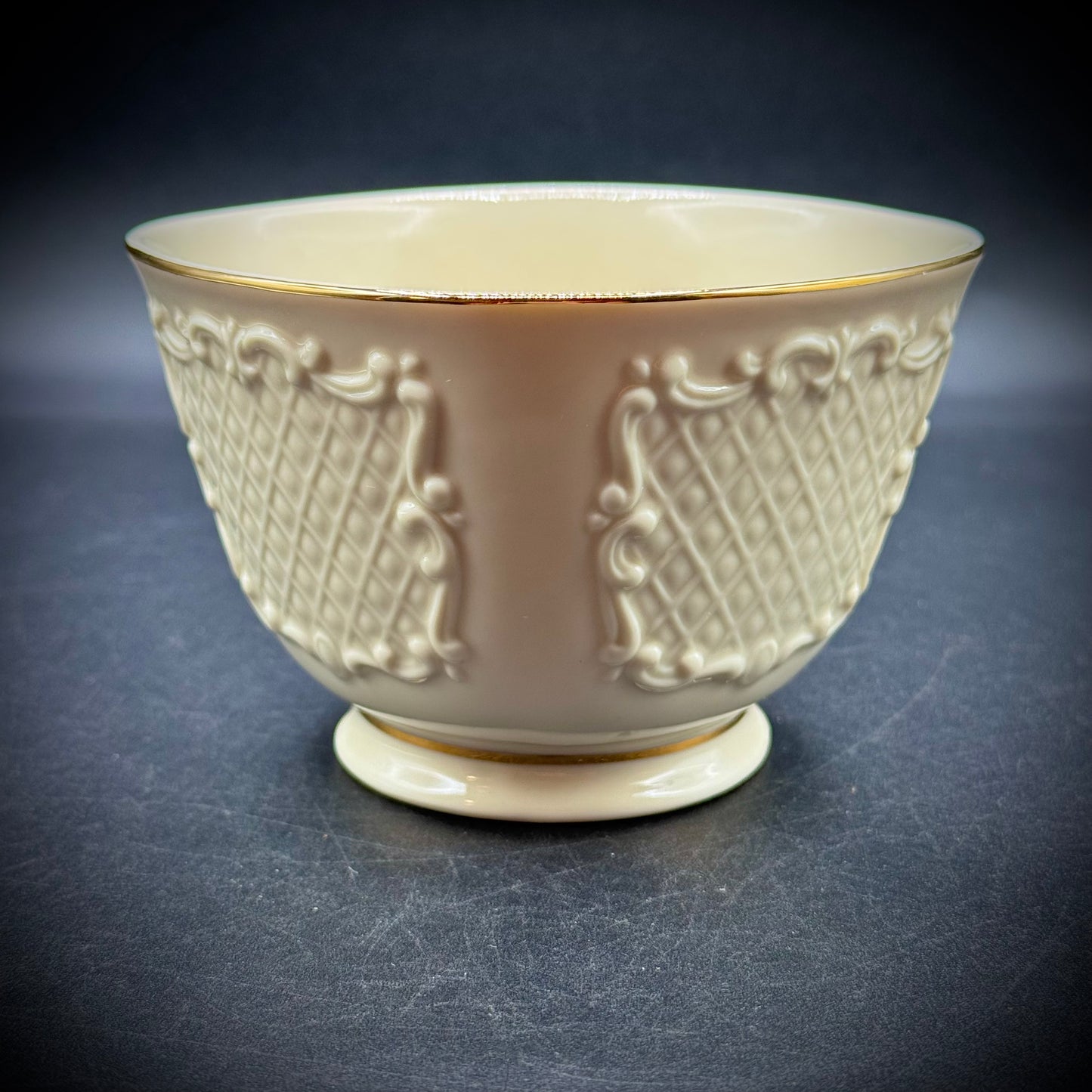 Lenox Canterbury Pattern Square Bowl