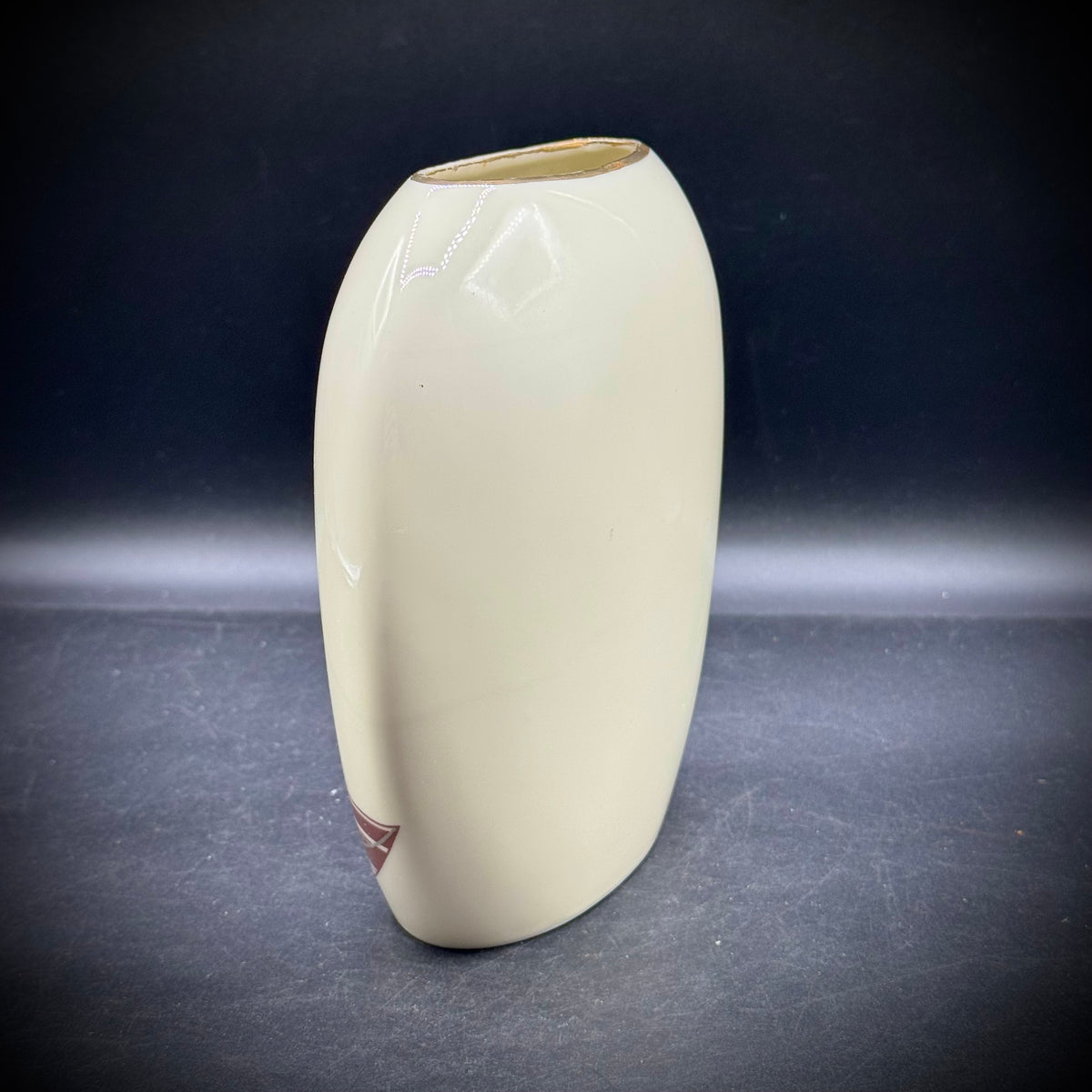 Vintage Calla Lily Motif Vase - Made in Japan