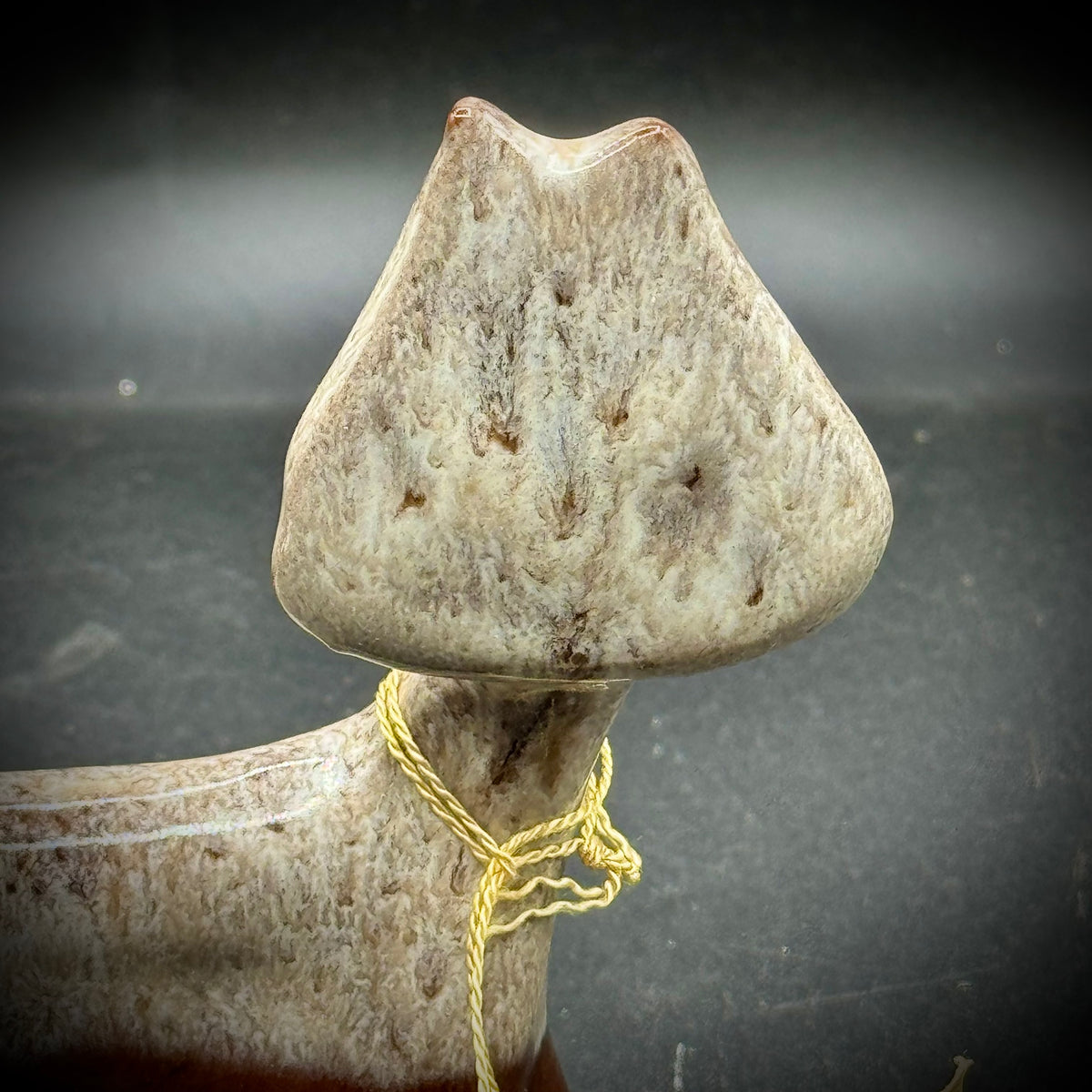 Vintage MCM Evangeline Ware Cat Sculpture with Original Tag