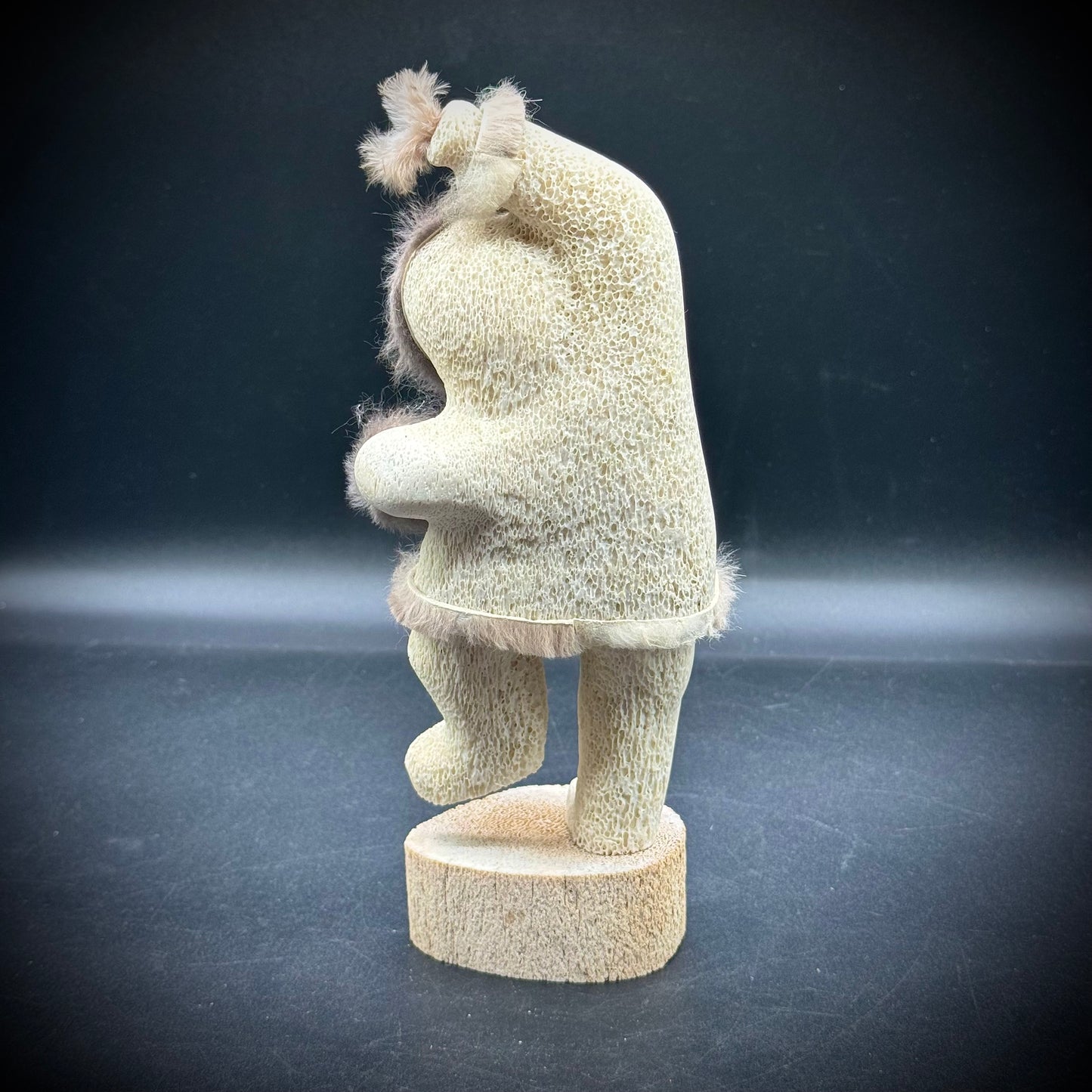 Artist Norman Signed Alaskan Inuit Sculpture