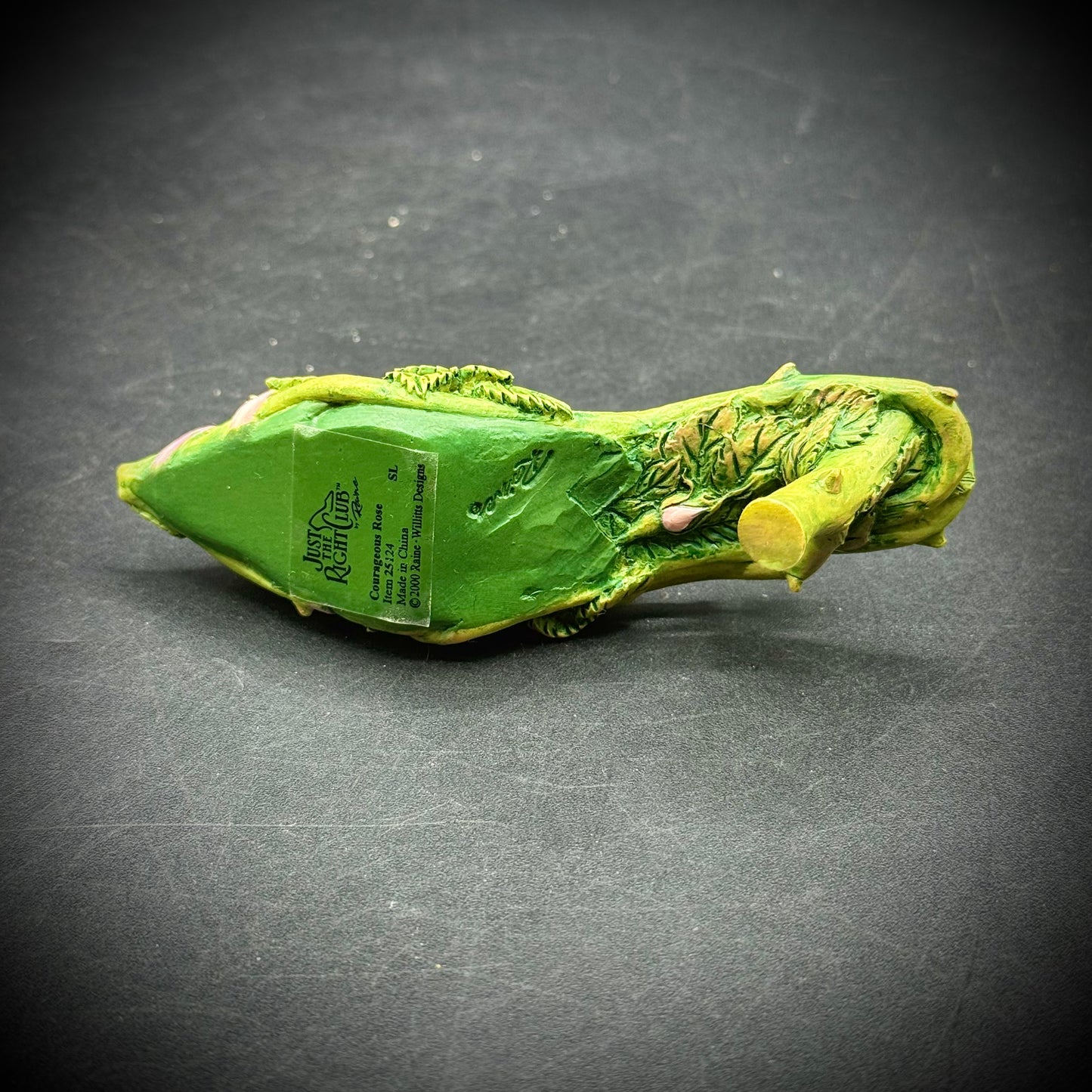 Just The Right Shoe "Courageous Rose" Decorative Shoe