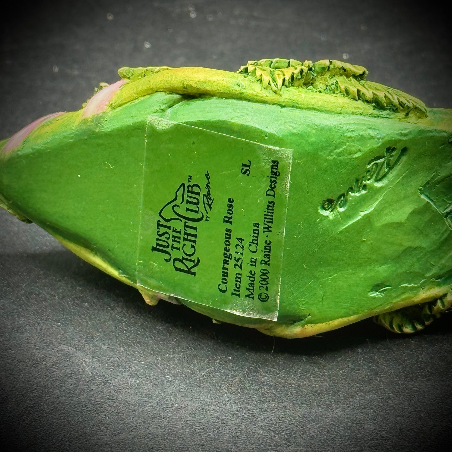 Just The Right Shoe "Courageous Rose" Decorative Shoe