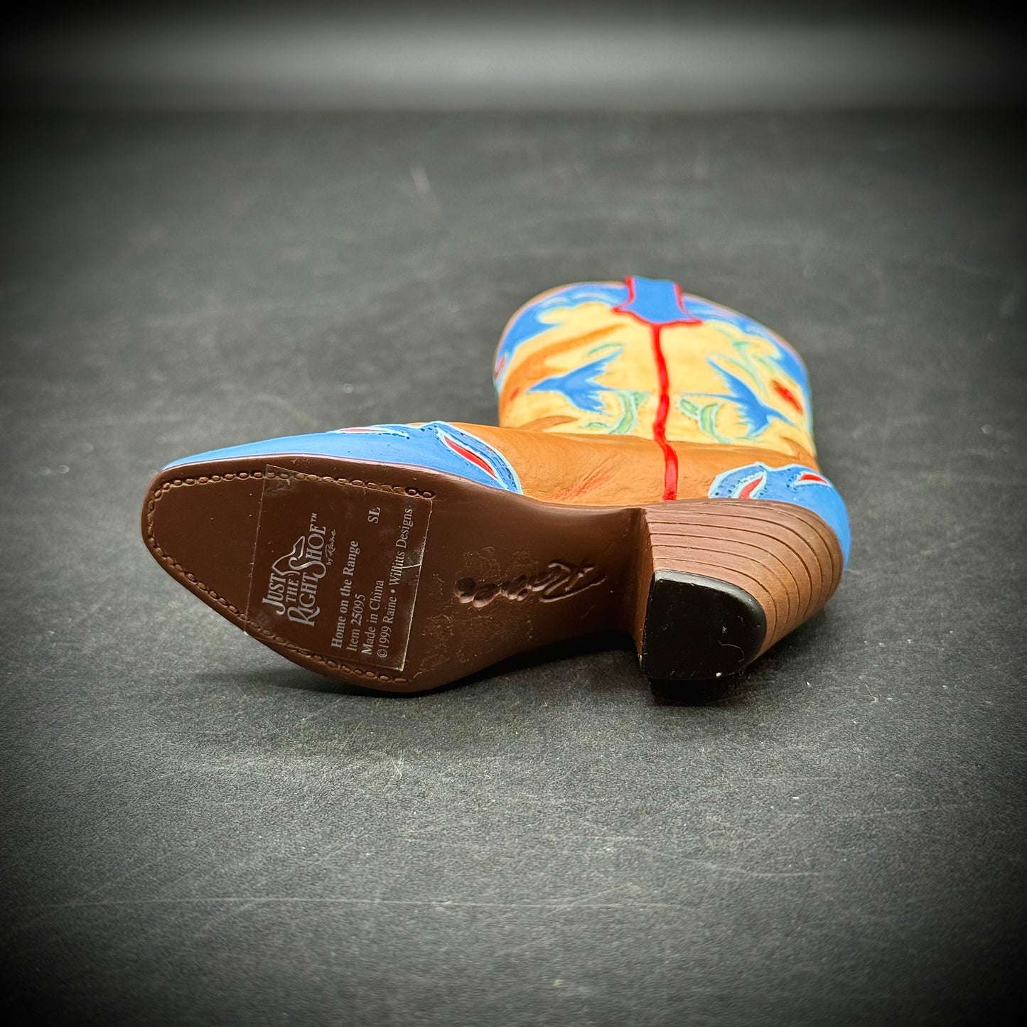 Just The Right Shoe "Home On The Range" Decorative Shoe