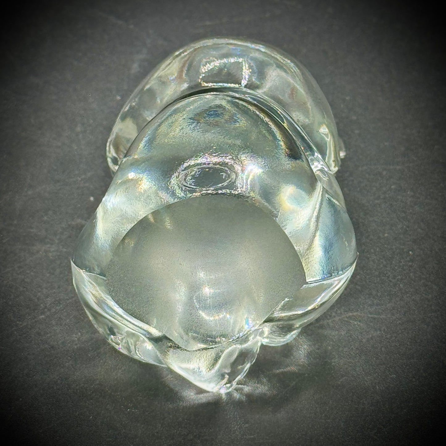 Vintage Fenton Crystal Bear Figurine