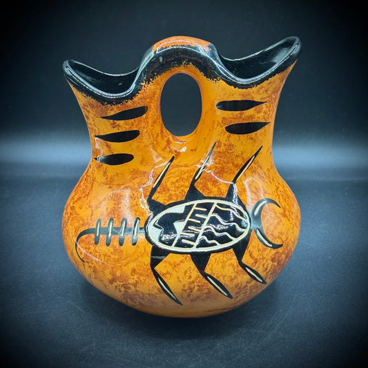 Artist Signed 1973 Benson Arizona Scorpion Marriage Vase