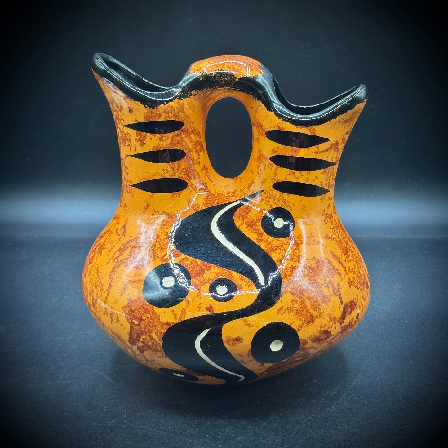 Artist Signed 1973 Benson Arizona Scorpion Marriage Vase