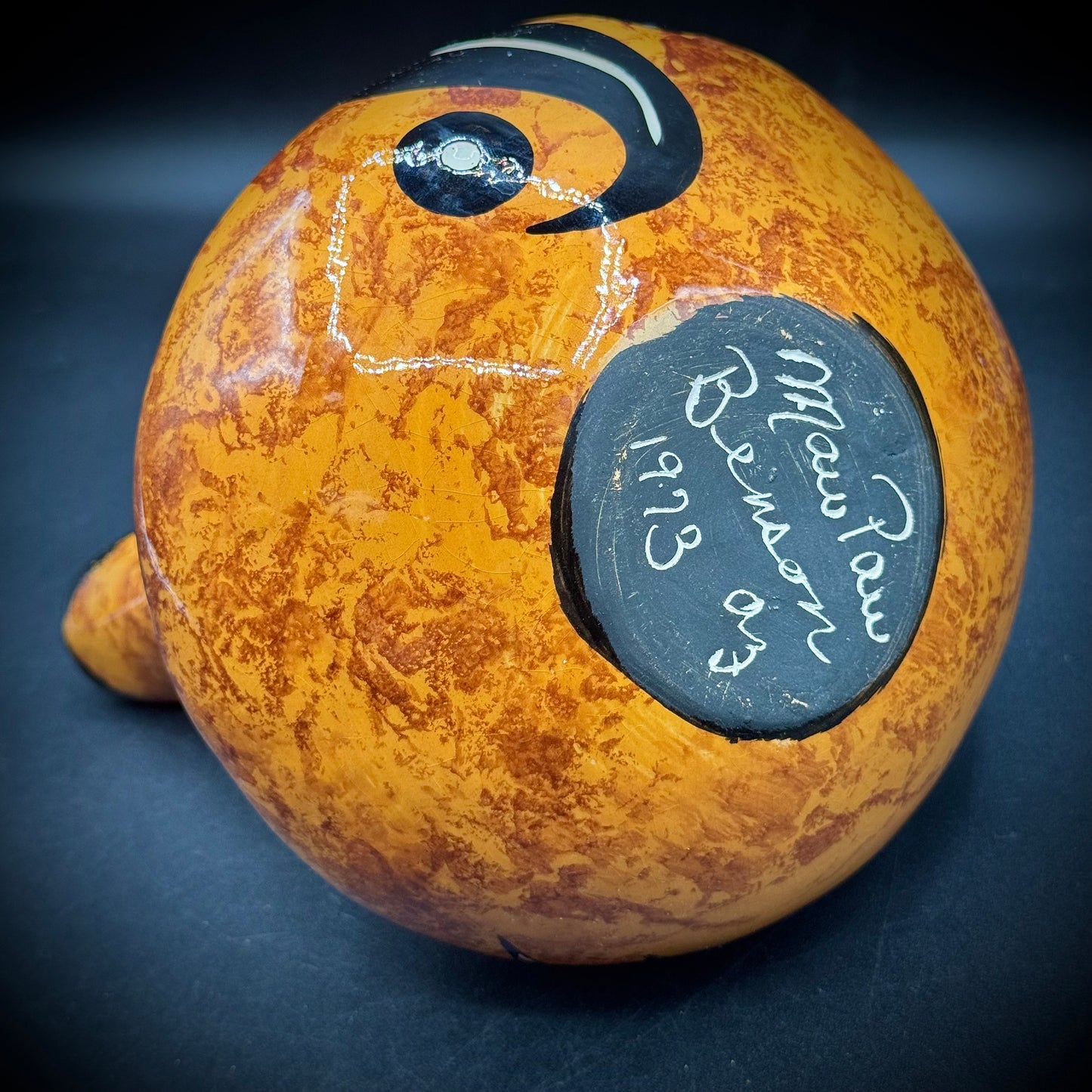 Artist Signed 1973 Benson Arizona Scorpion Marriage Vase