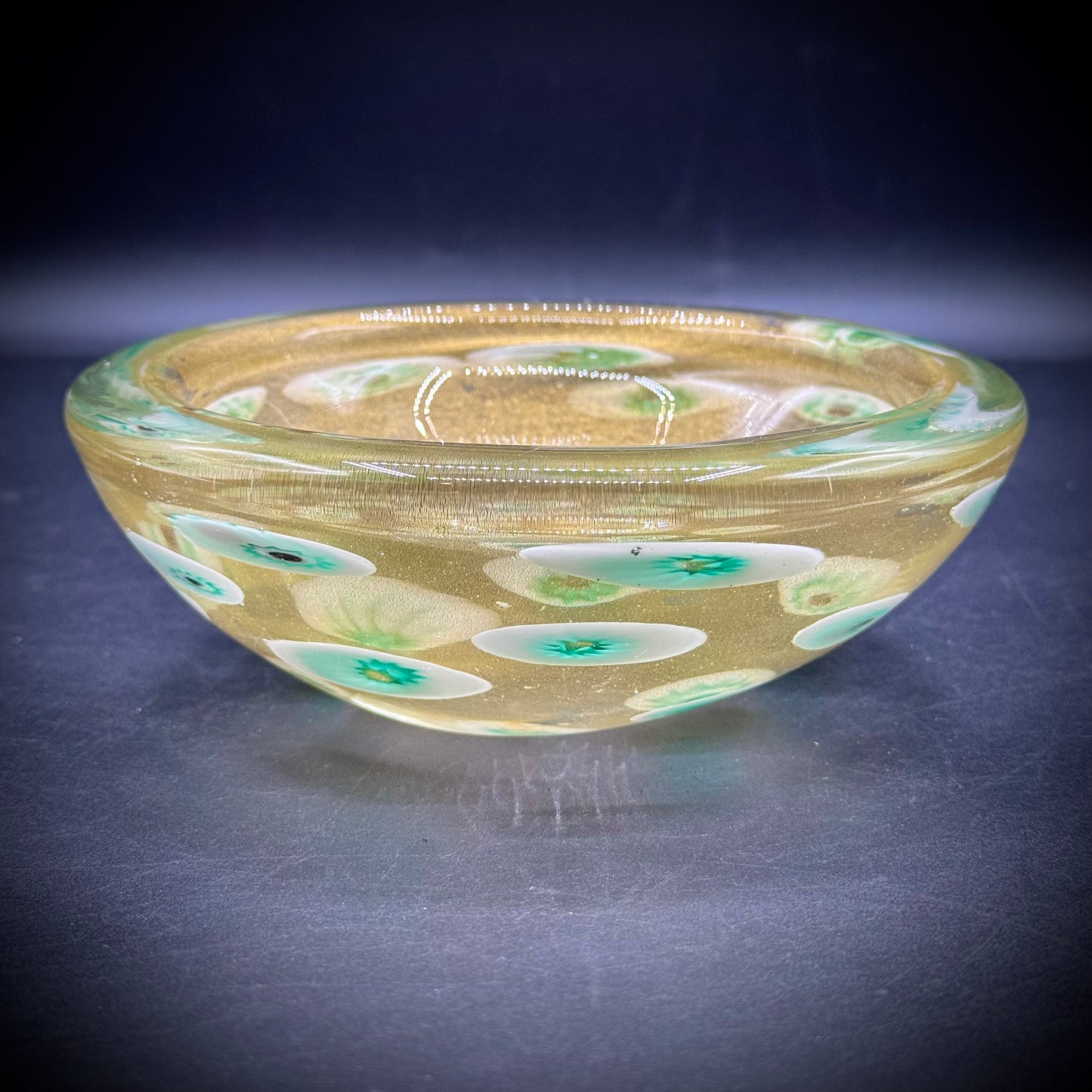Stunning Murano Millifiori Art Glass Bowl