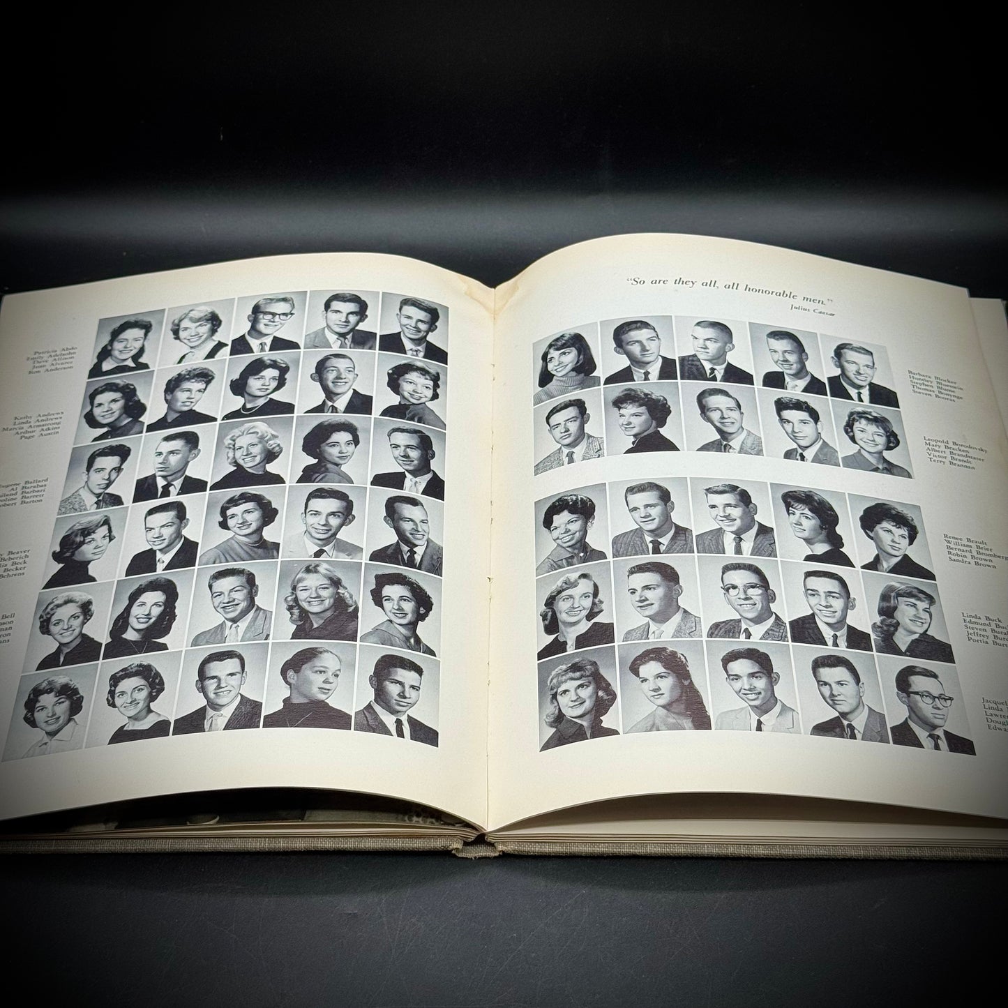 Hollywood High School 1960 Year Book with Autographs